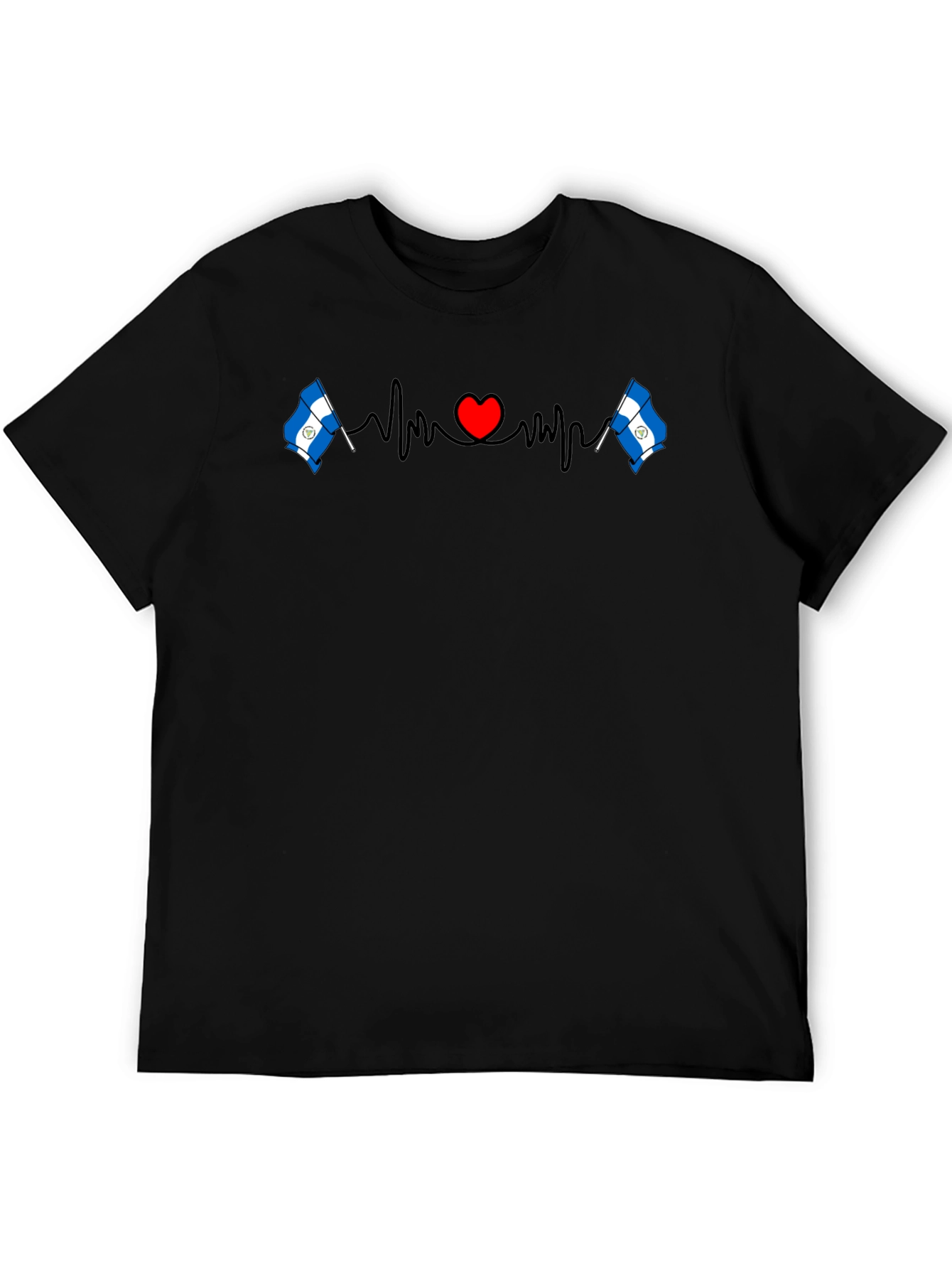 Honduras Heartbeat T-Shirt - Honduran Pride!