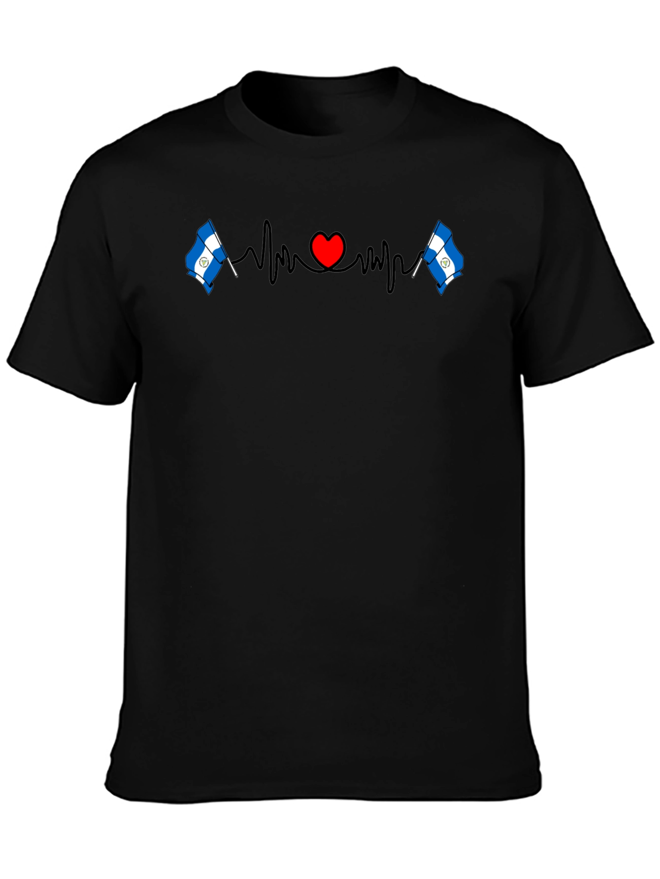 Honduras Heartbeat T-Shirt - Honduran Pride!