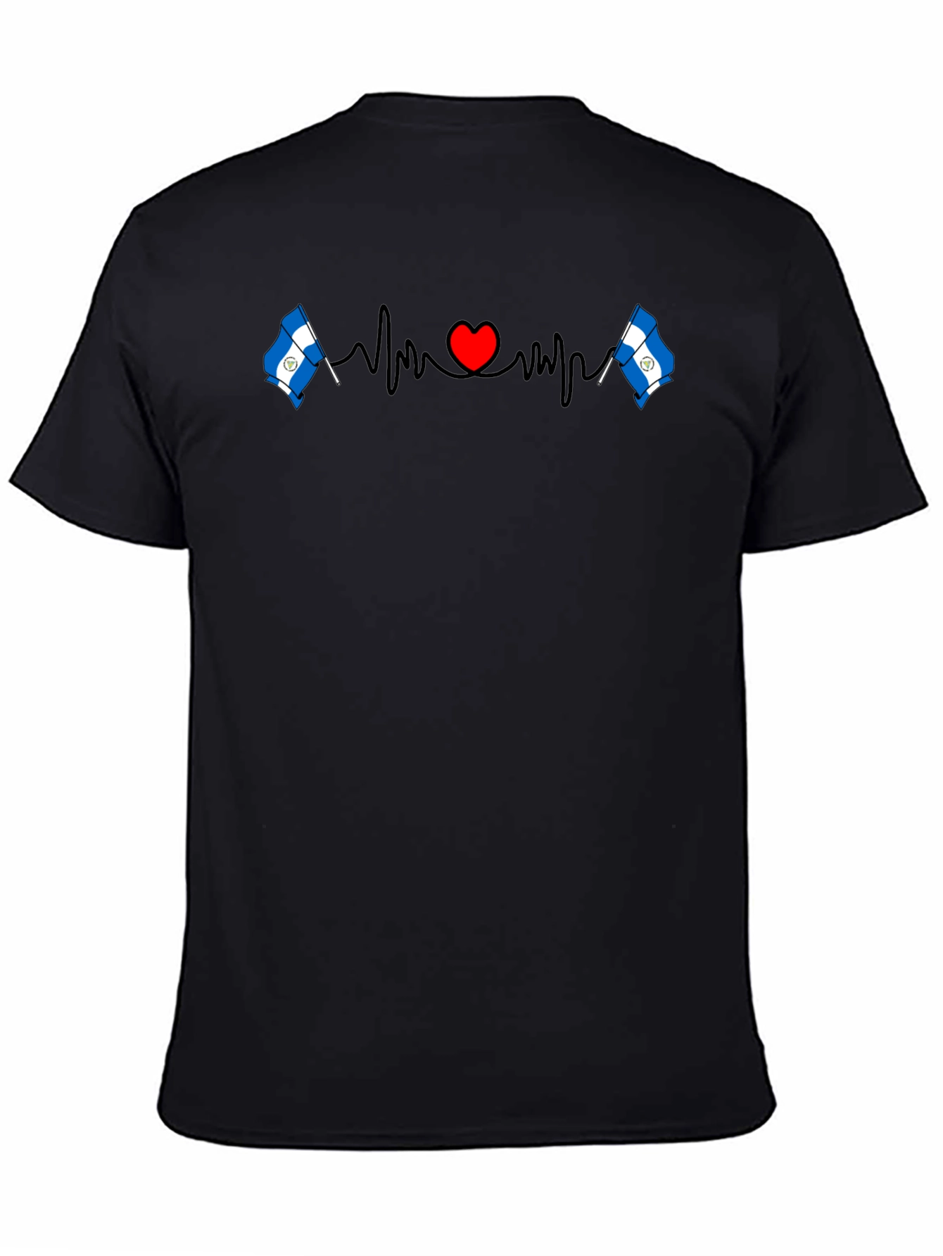 Honduras Heartbeat T-Shirt - Honduran Pride!