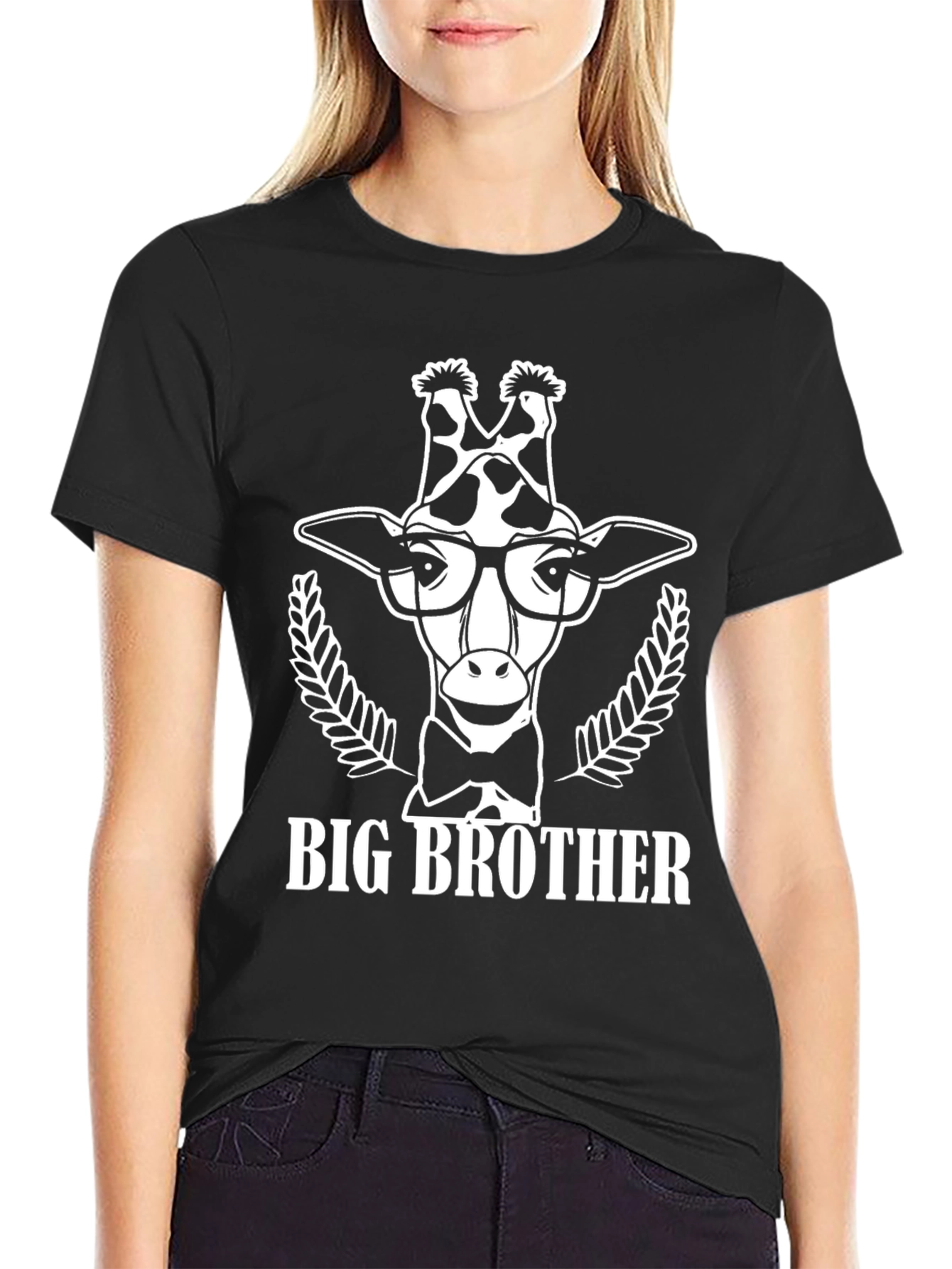 Big Brother Giraffe Graphic Tee