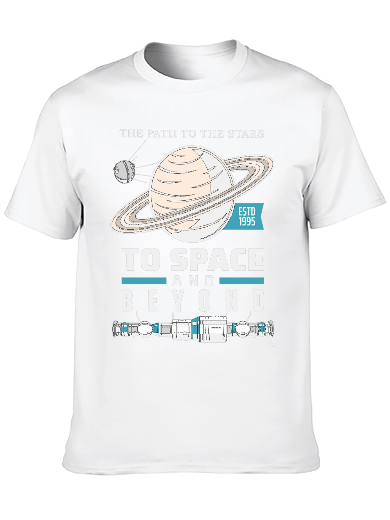 To Space And Beyond Black T-Shirt