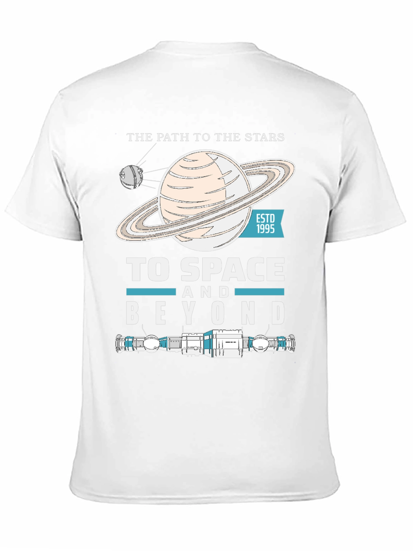 To Space And Beyond Black T-Shirt