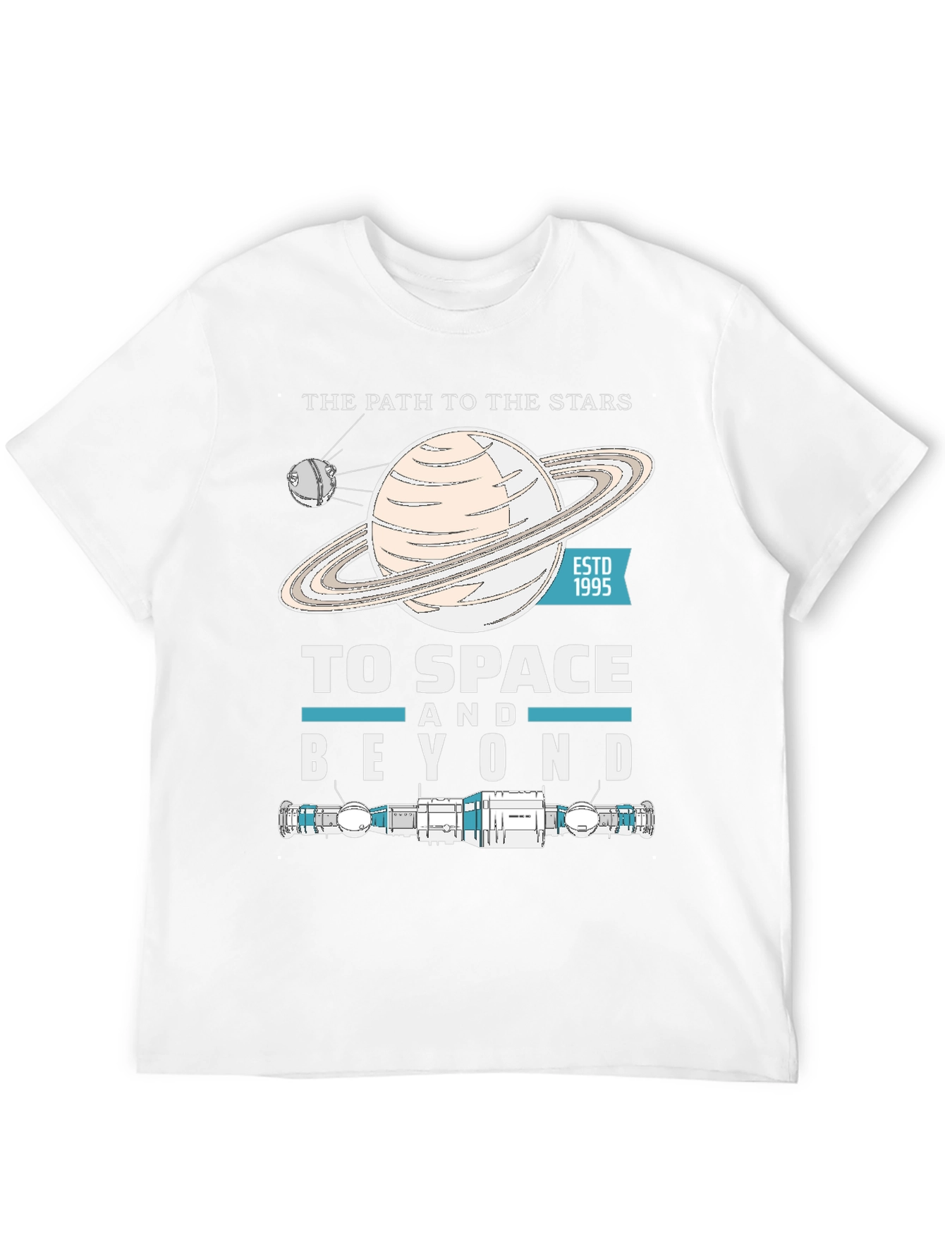To Space And Beyond Black T-Shirt