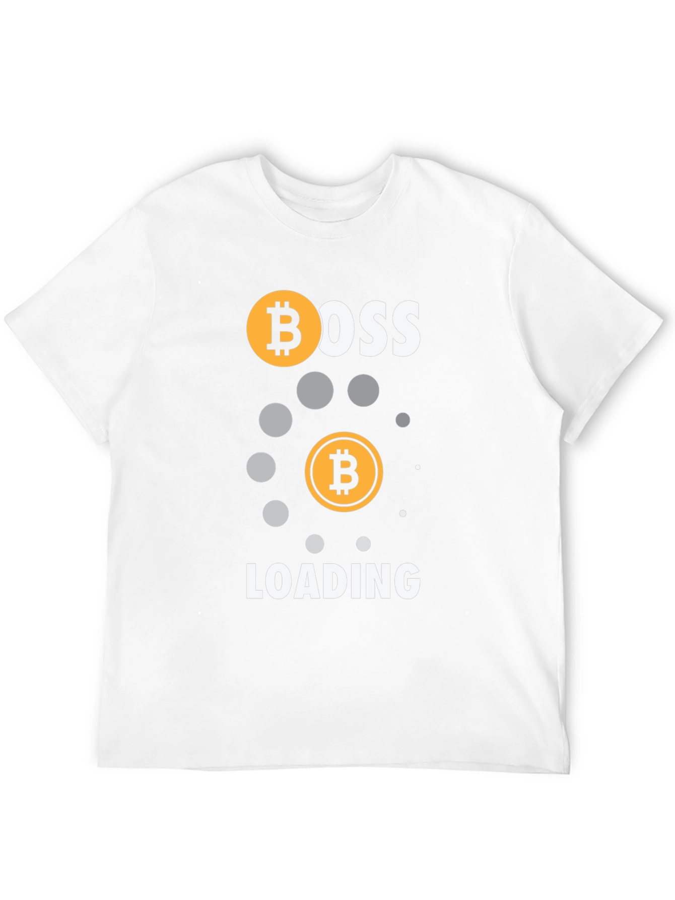 Bitcoin Boss Loading Black T-Shirt