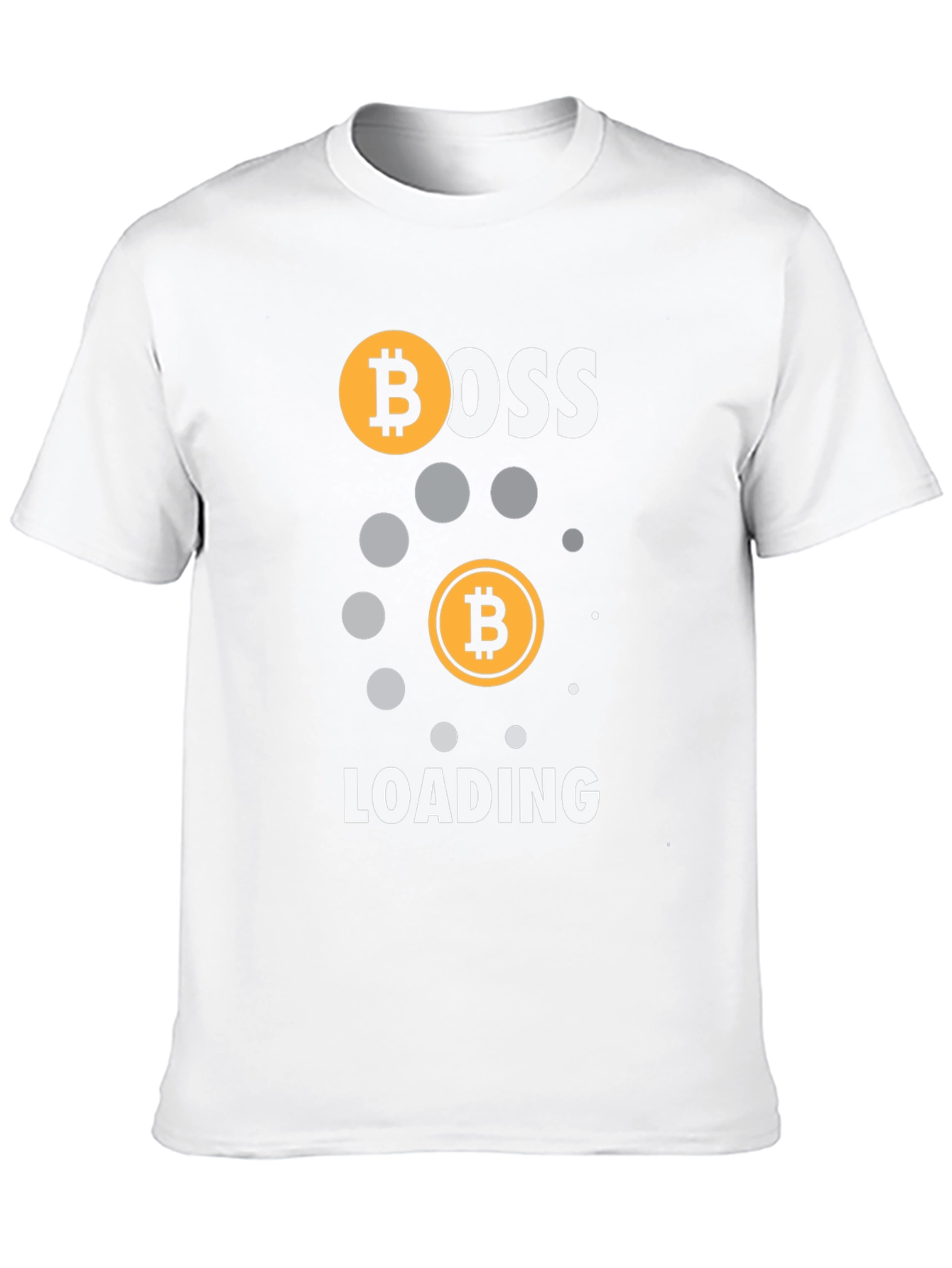 Bitcoin Boss Loading Black T-Shirt