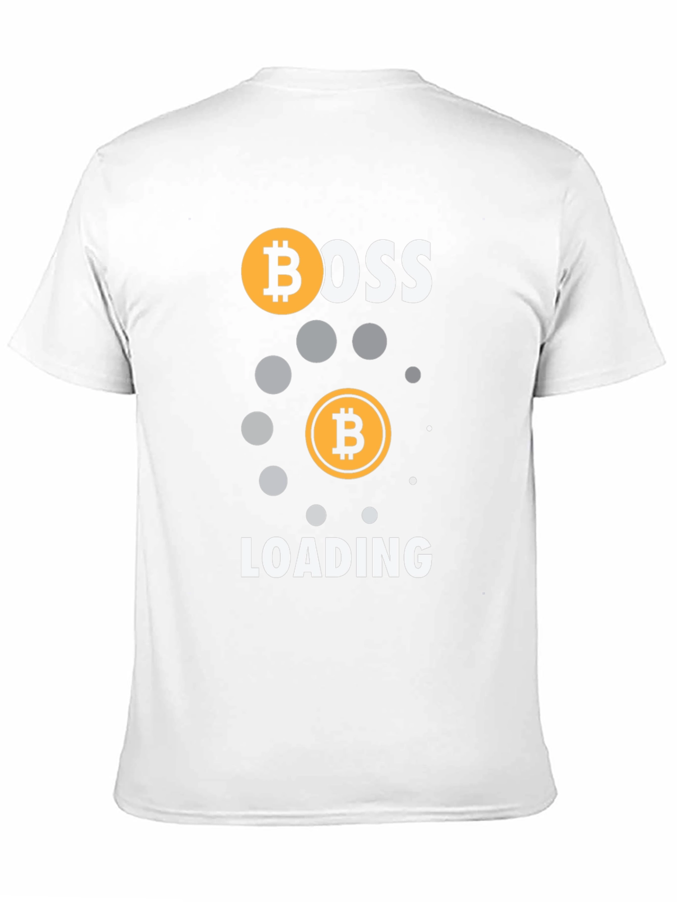 Bitcoin Boss Loading Black T-Shirt