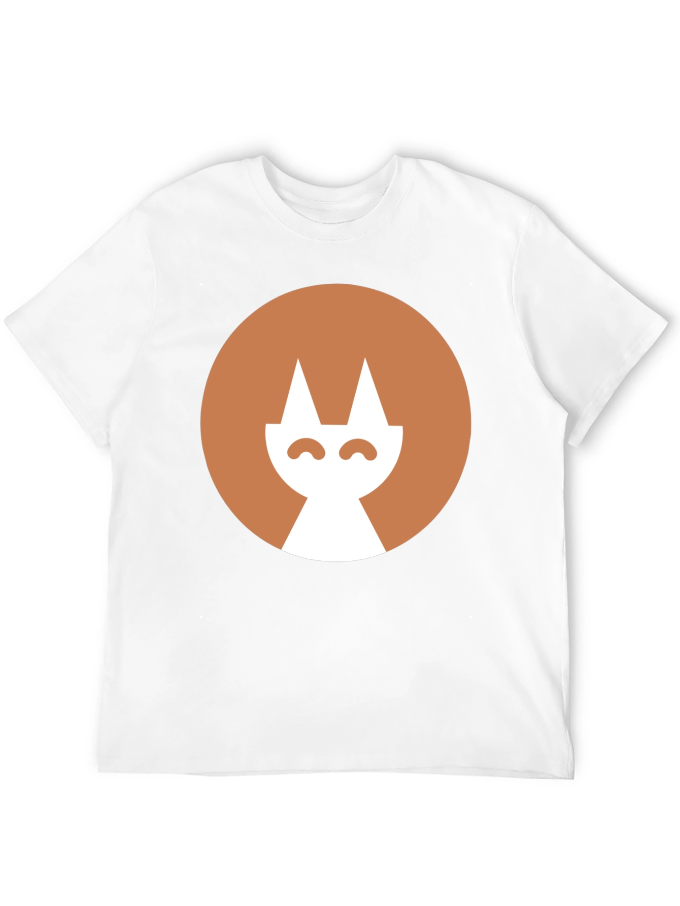 Minimalist Cat Graphic Tee - Casual Style