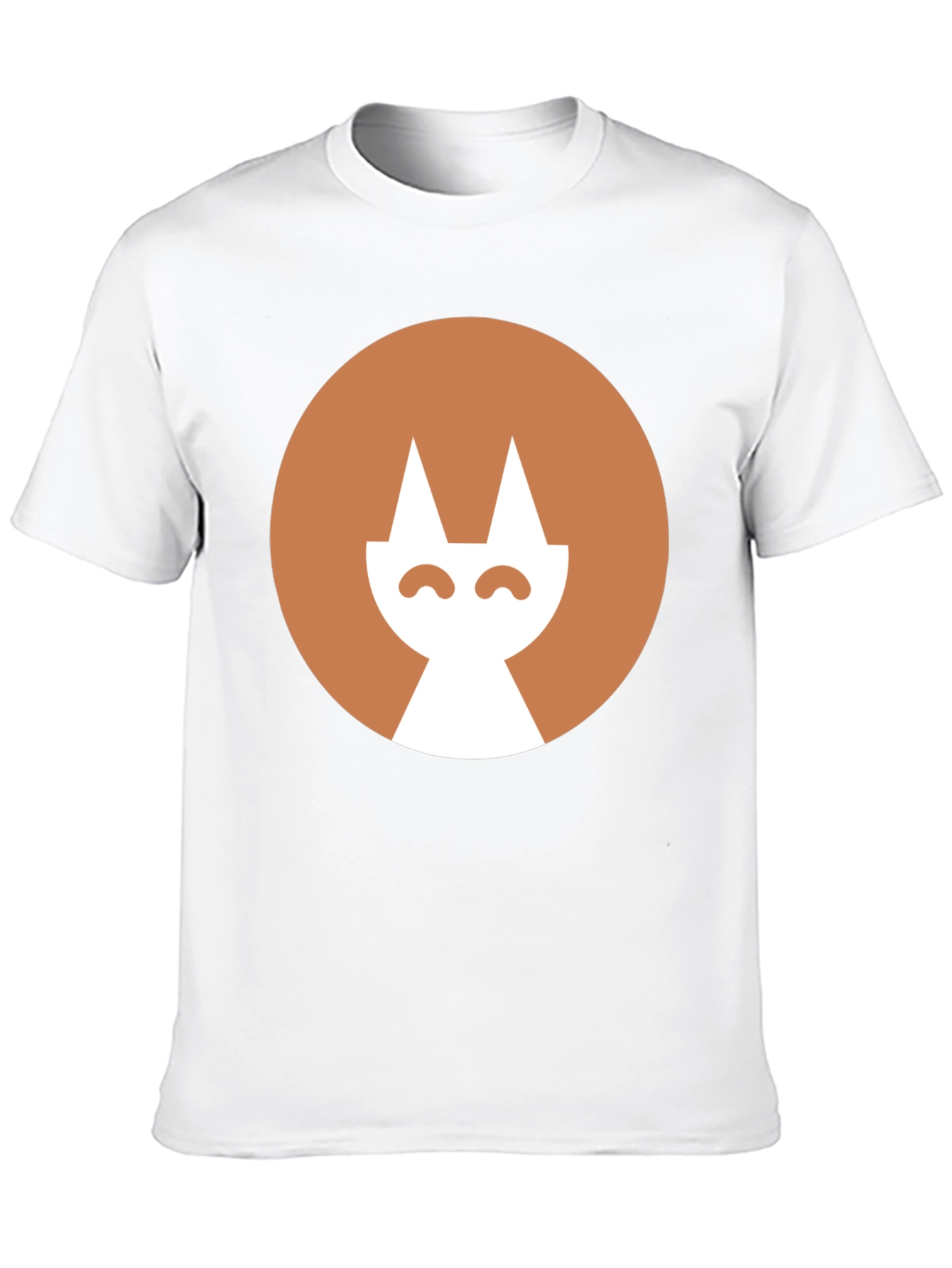 Minimalist Cat Graphic Tee - Casual Style