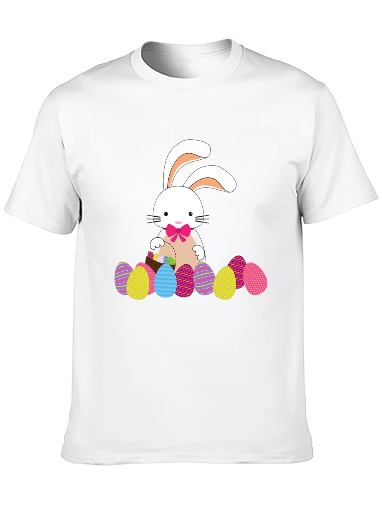 Easter Bunny & Eggs Graphic Tee