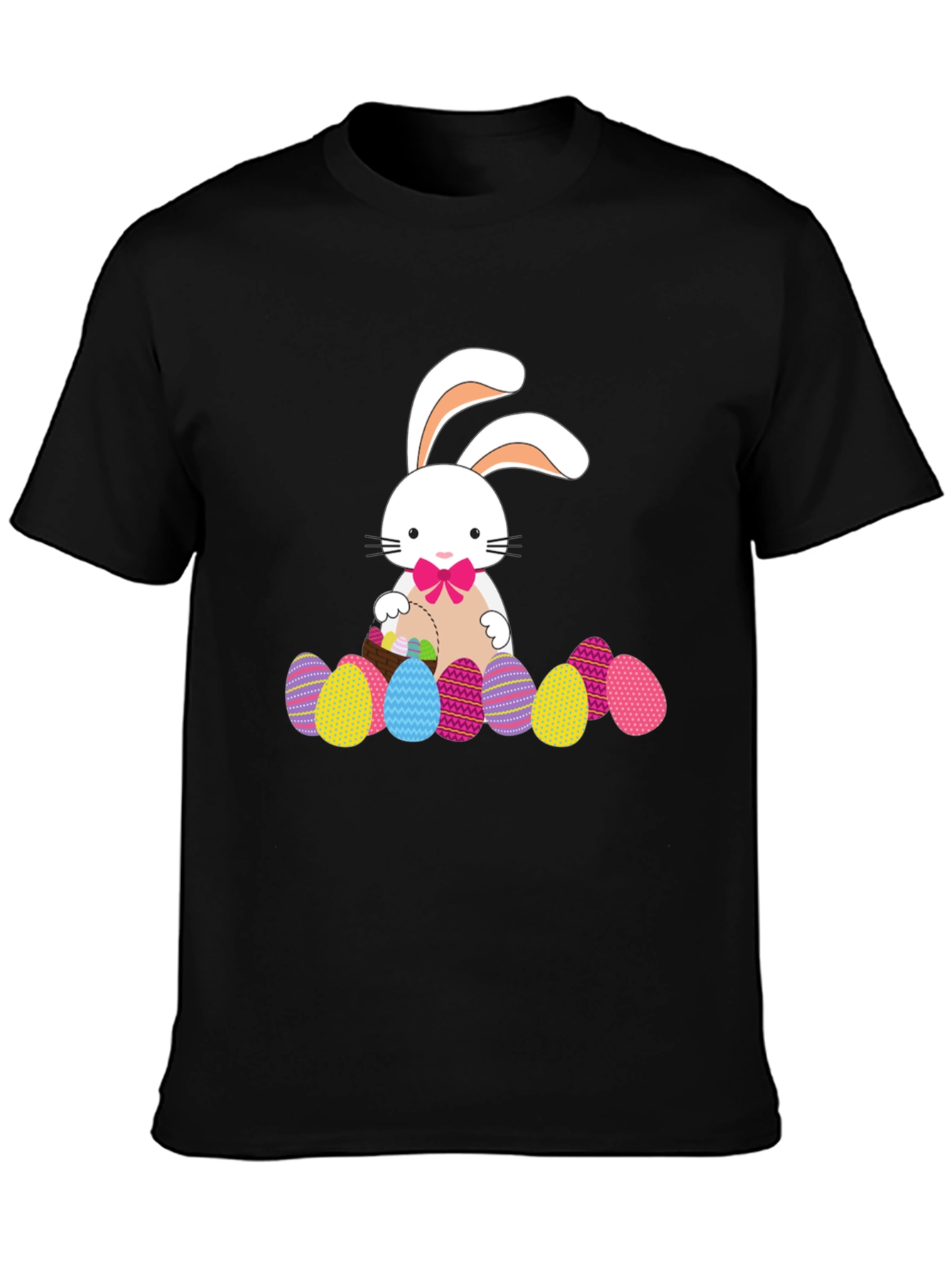 Easter Bunny & Eggs Graphic Tee