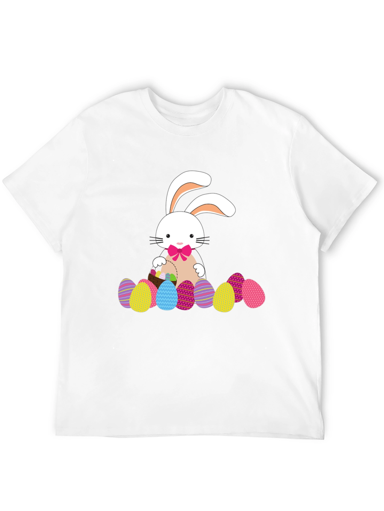 Easter Bunny & Eggs Graphic Tee
