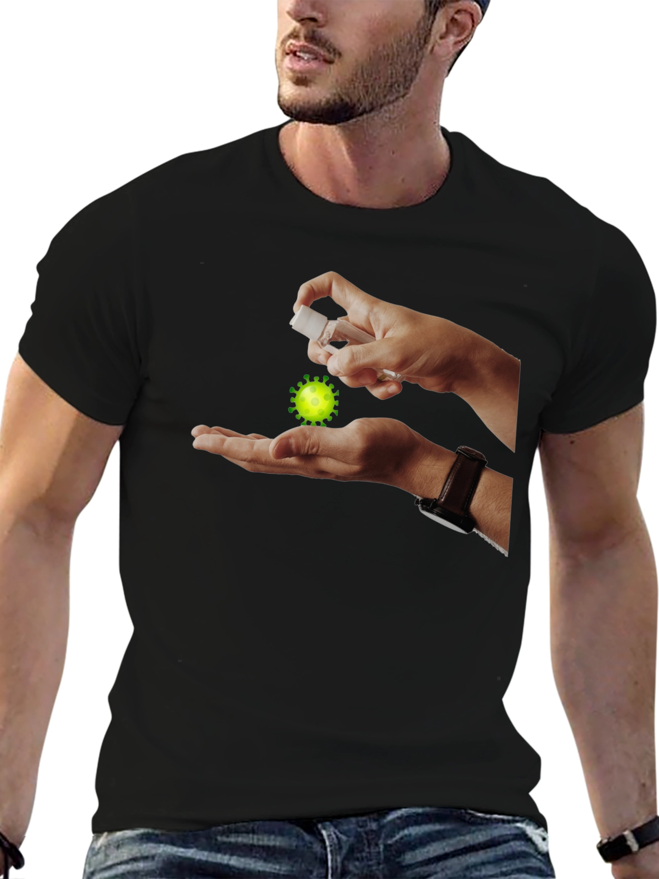 Sanitizer T-Shirt: Stay Safe & Stylish
