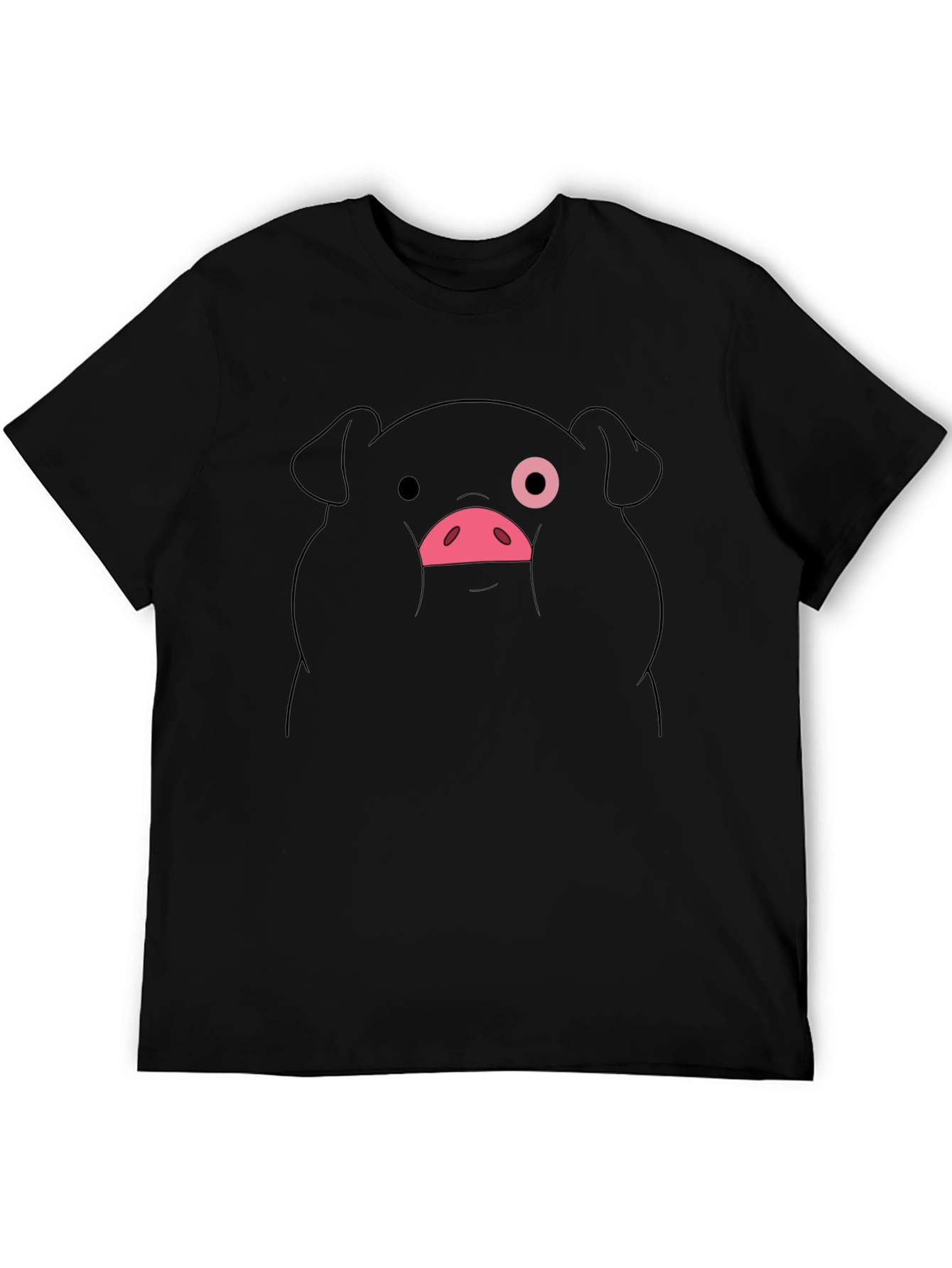 Black Pig Graphic T-Shirt