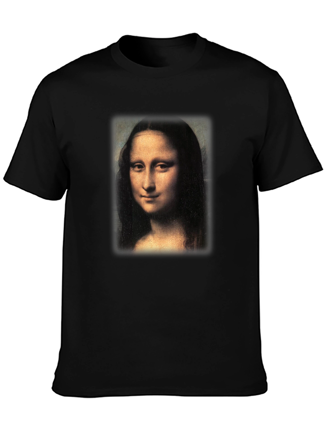 Mona Lisa Graphic Print Tee - Classic Art T-Shirt