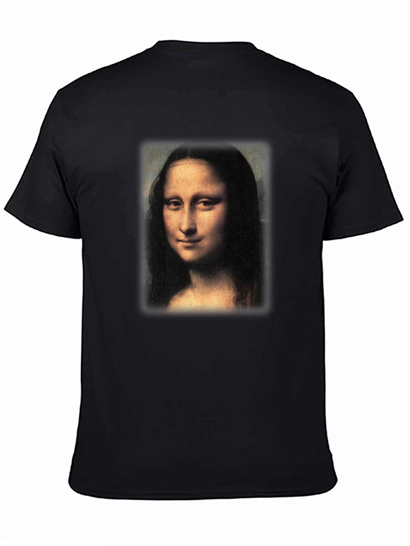 Mona Lisa Graphic Print Tee - Classic Art T-Shirt