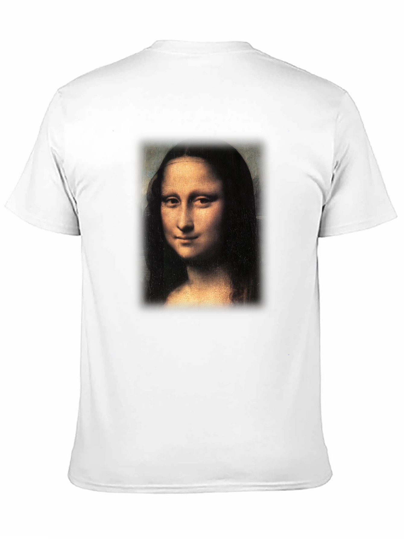 Mona Lisa Graphic Print Tee - Classic Art T-Shirt