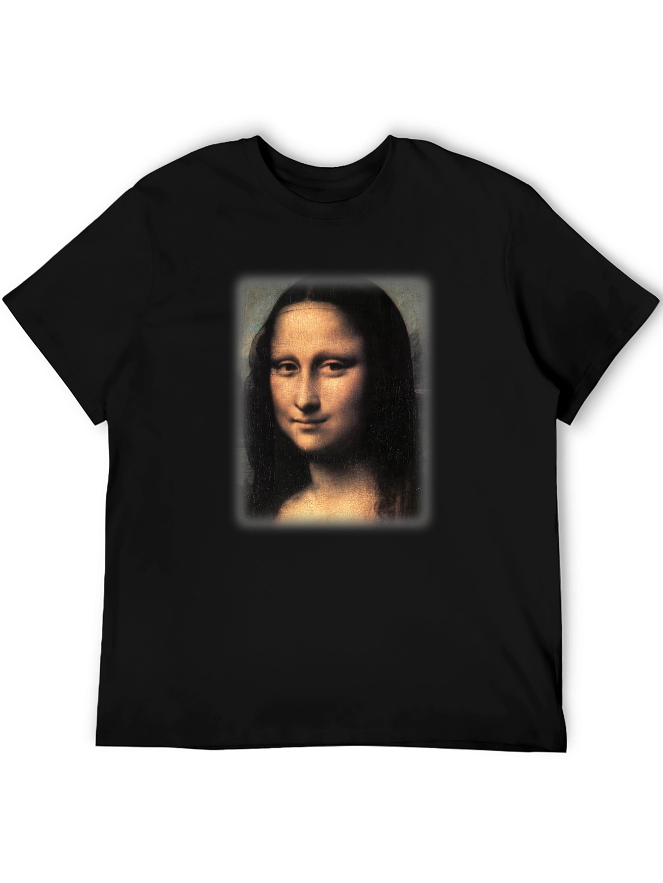 Mona Lisa Graphic Print Tee - Classic Art T-Shirt