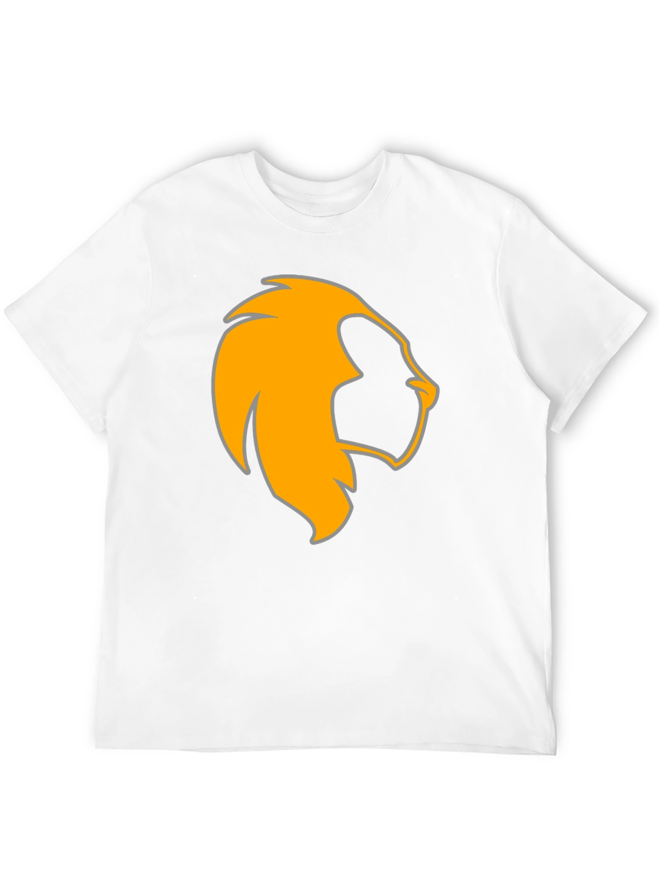 Lion Head Graphic Black Tee - Bold & Stylish
