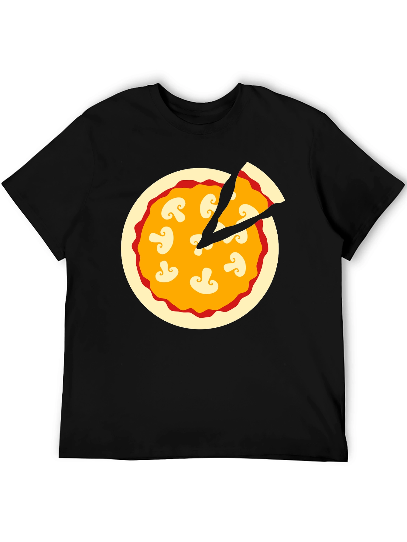 Pizza Time T-Shirt: Fun Foodie Graphic Tee