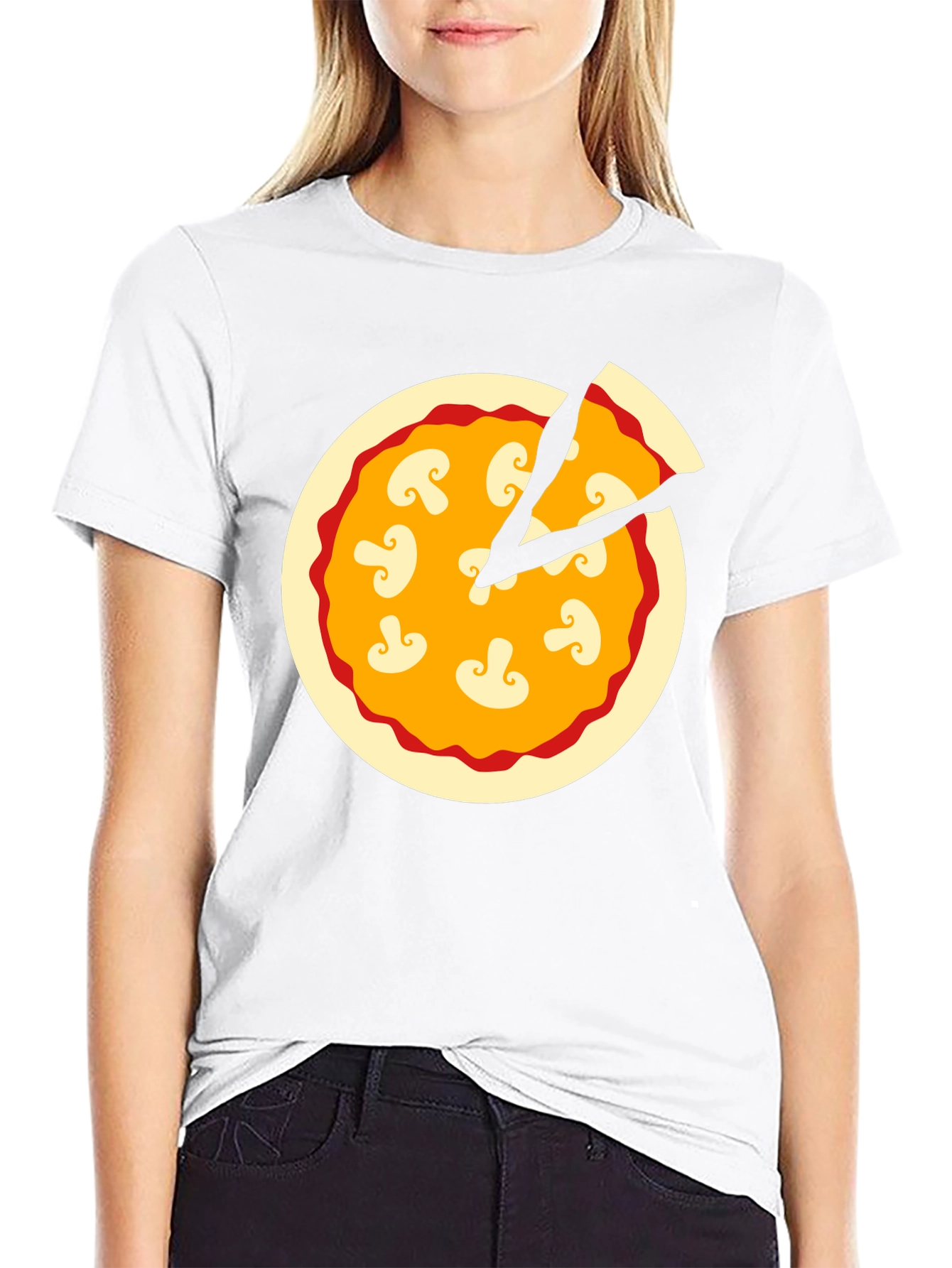 Pizza Time T-Shirt: Fun Foodie Graphic Tee