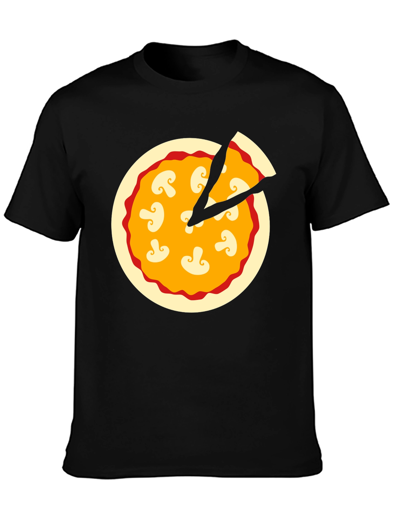 Pizza Time T-Shirt: Fun Foodie Graphic Tee