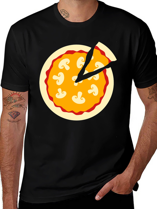 Pizza Time T-Shirt: Fun Foodie Graphic Tee