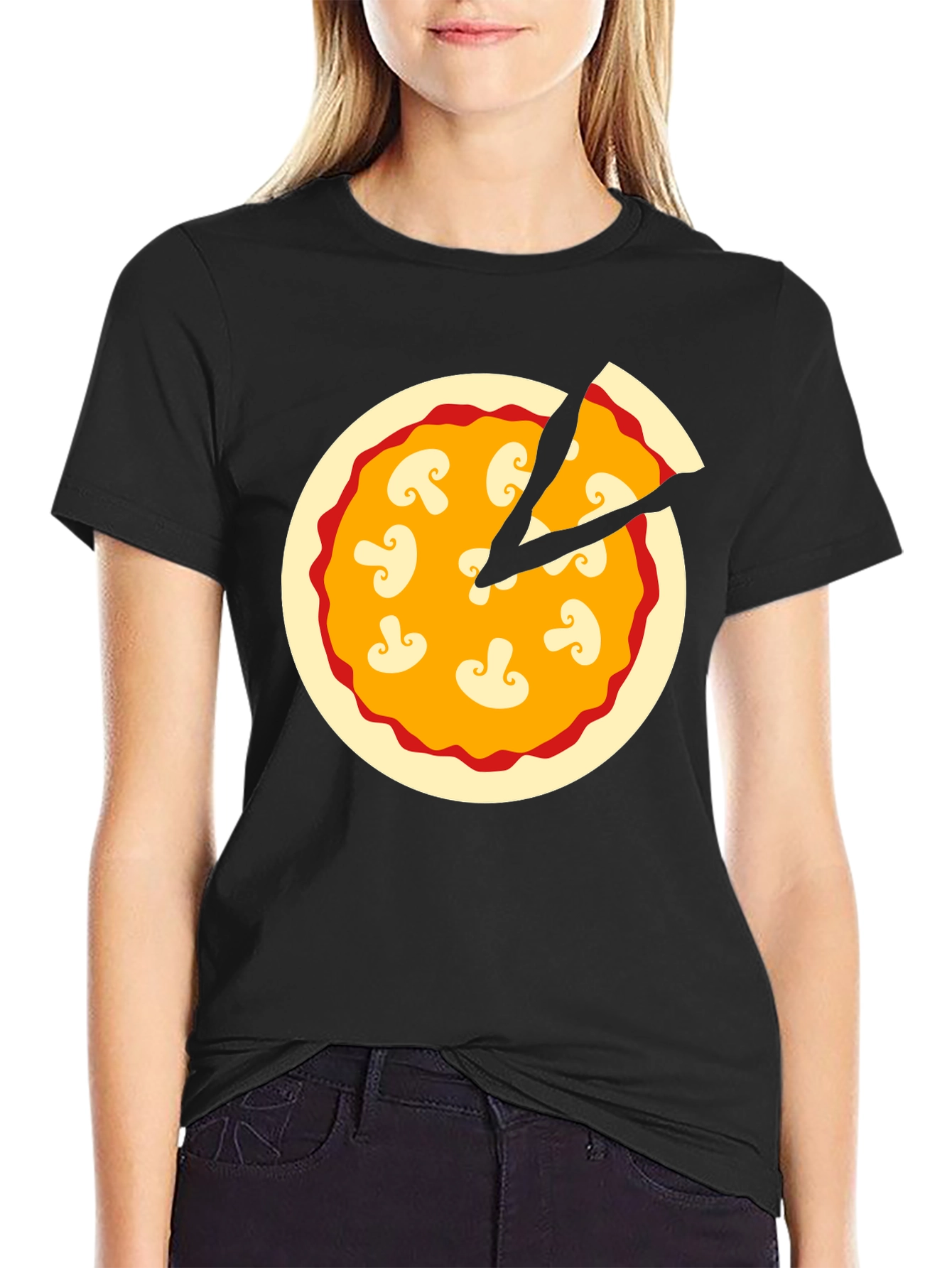Pizza Time T-Shirt: Fun Foodie Graphic Tee