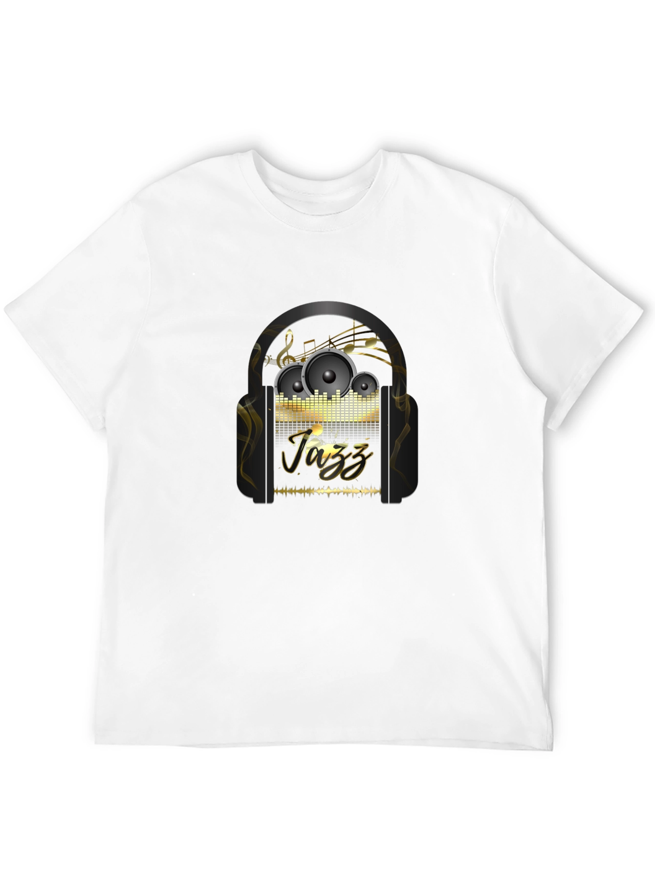 Black Jazz Music T-Shirt