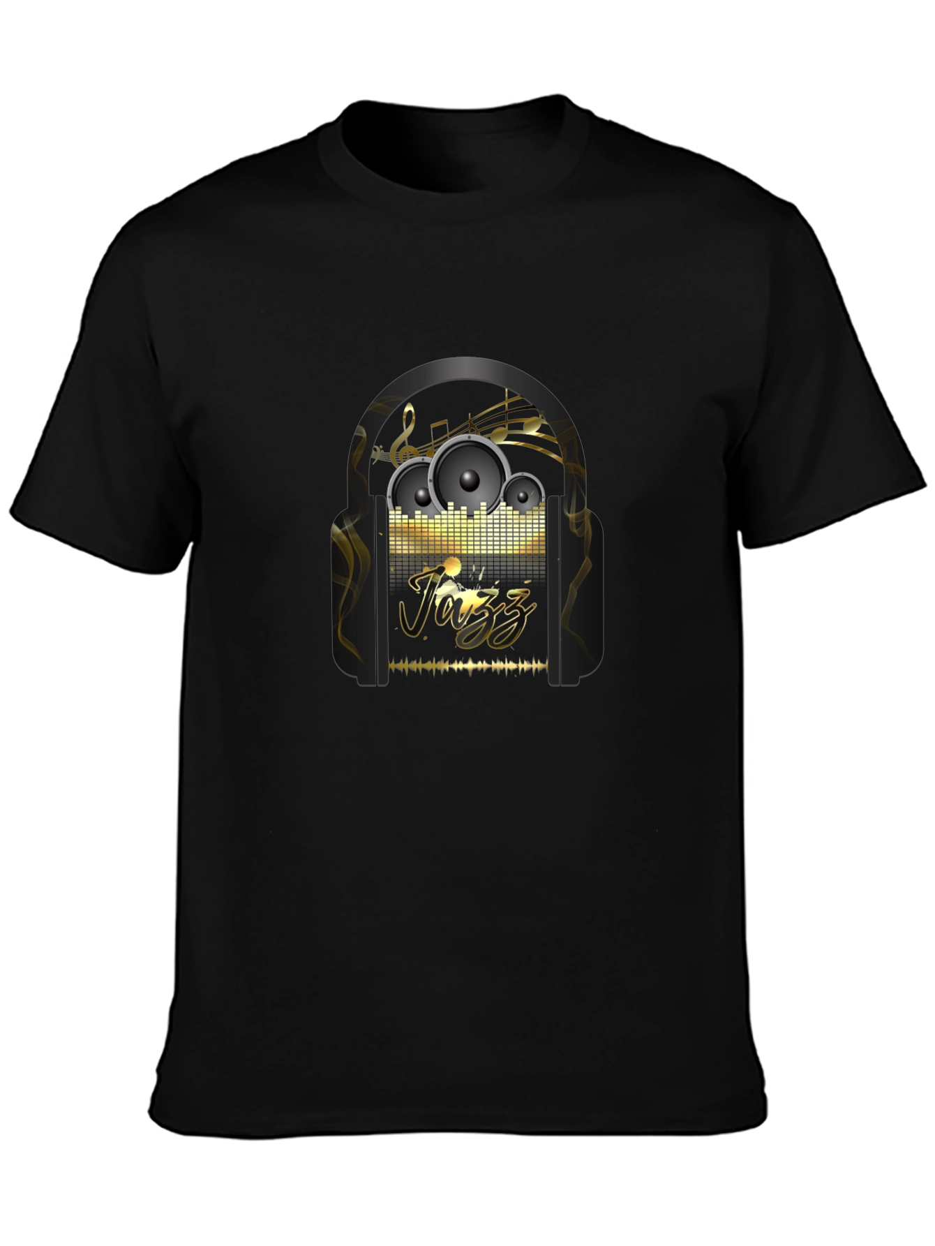 Black Jazz Music T-Shirt