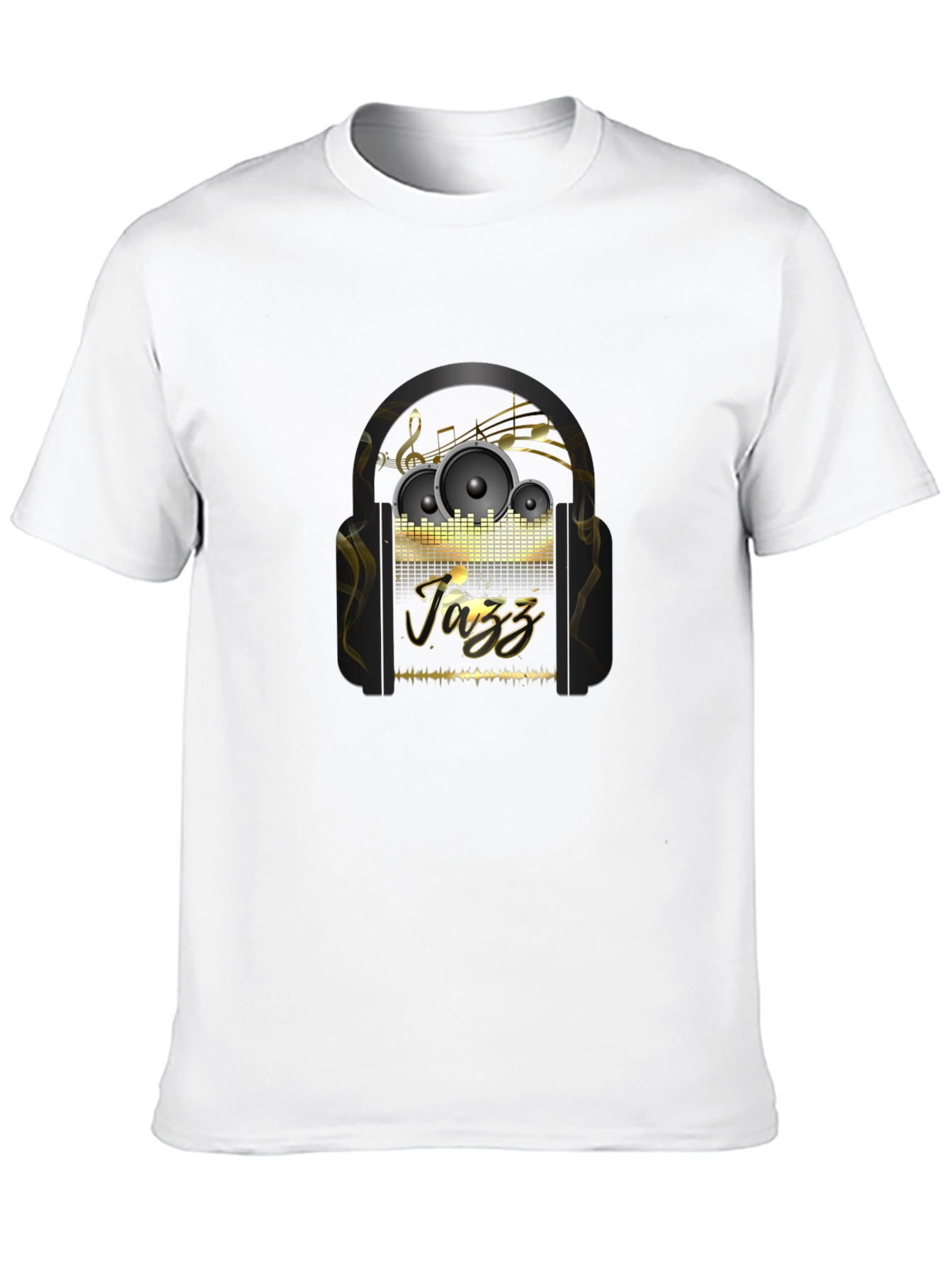 Black Jazz Music T-Shirt