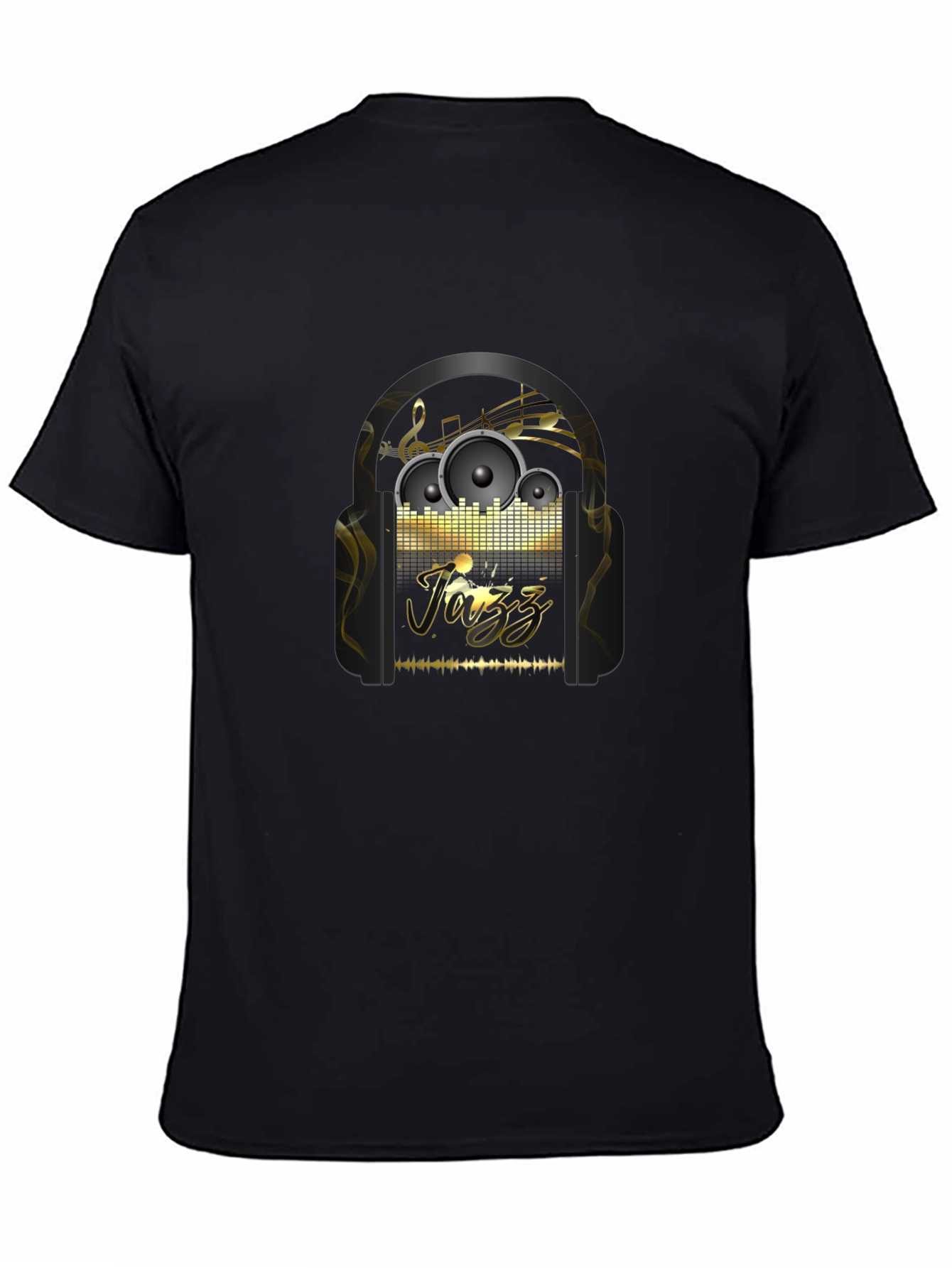 Black Jazz Music T-Shirt