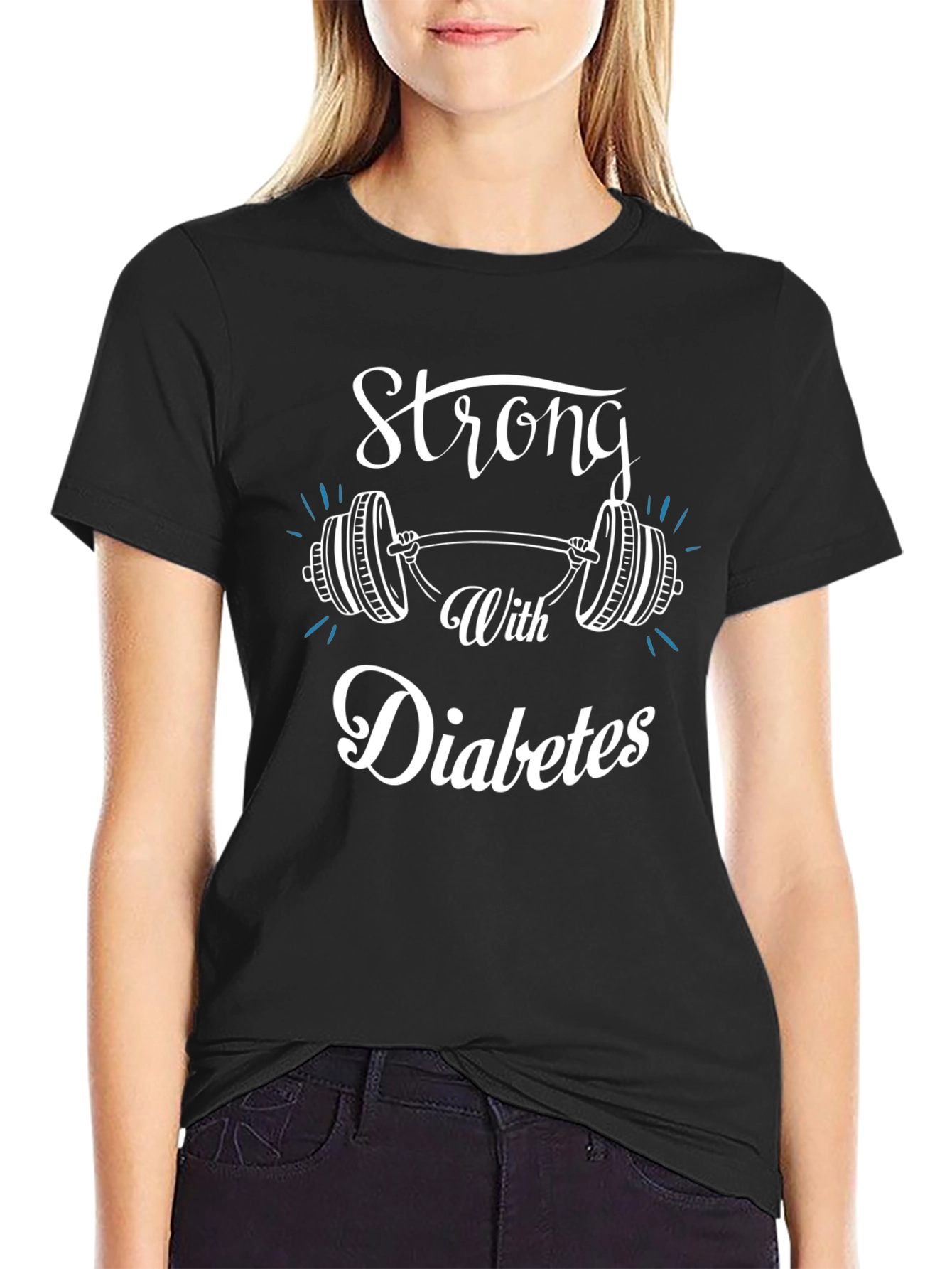 Strong With Diabetes Graphic T-Shirt