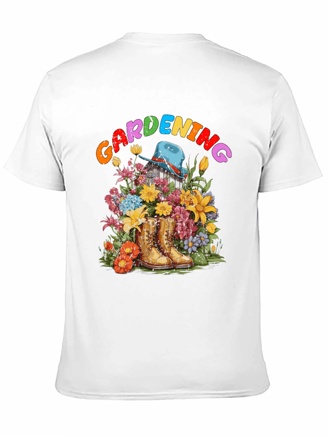 Gardening Boots & Blooms T-Shirt