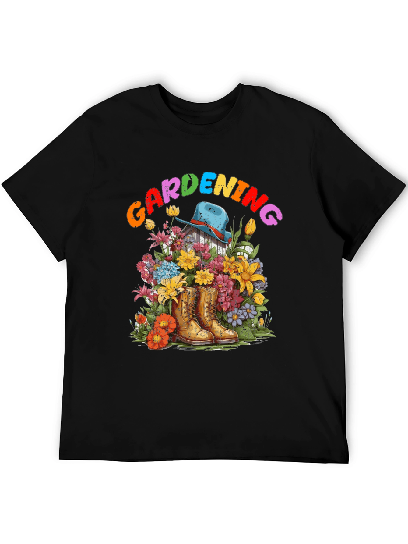 Gardening Boots & Blooms T-Shirt