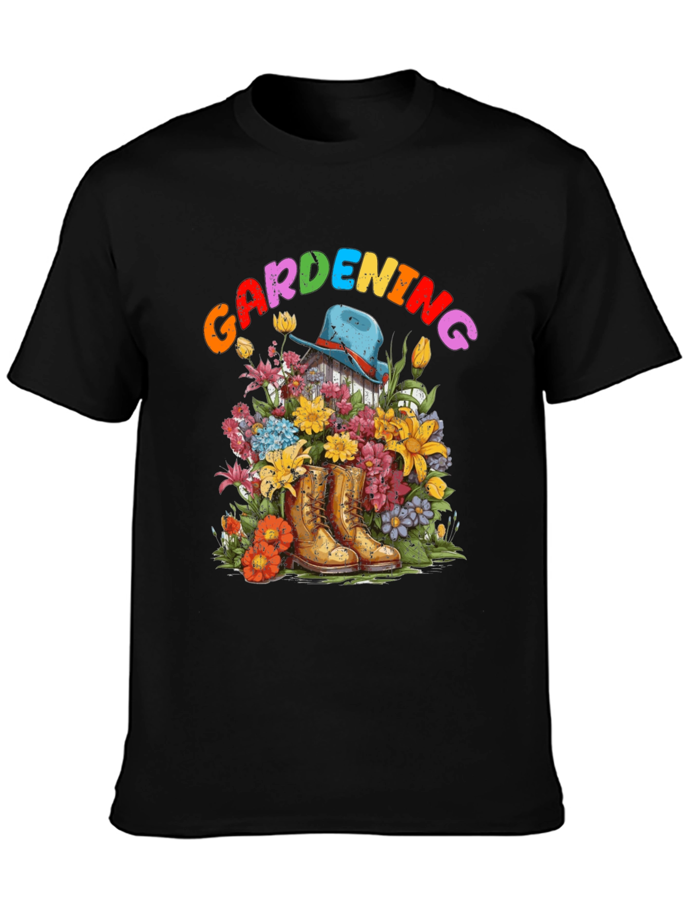 Gardening Boots & Blooms T-Shirt
