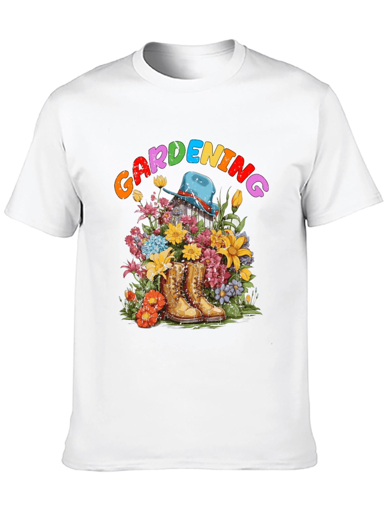 Gardening Boots & Blooms T-Shirt