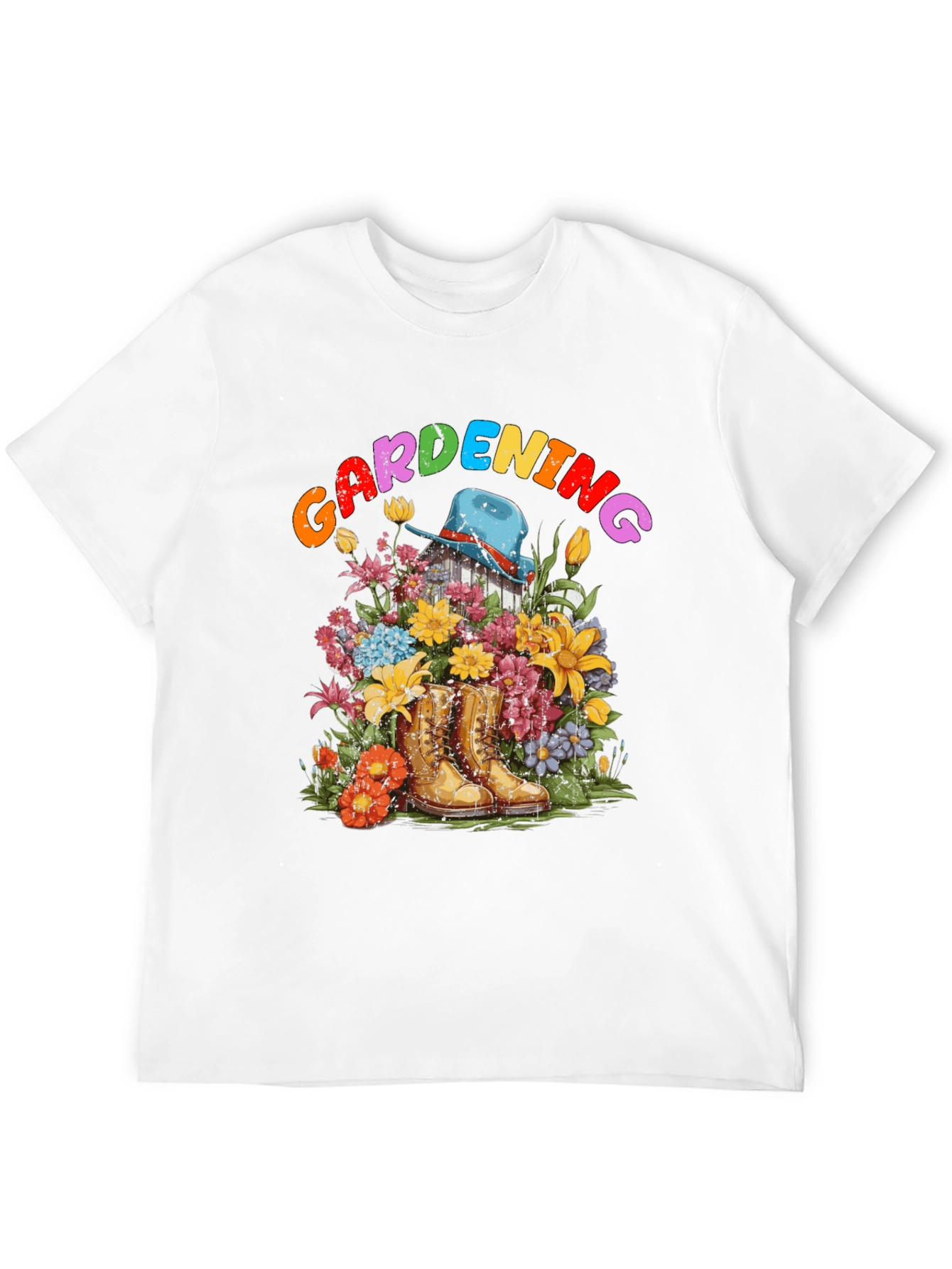 Gardening Boots & Blooms T-Shirt