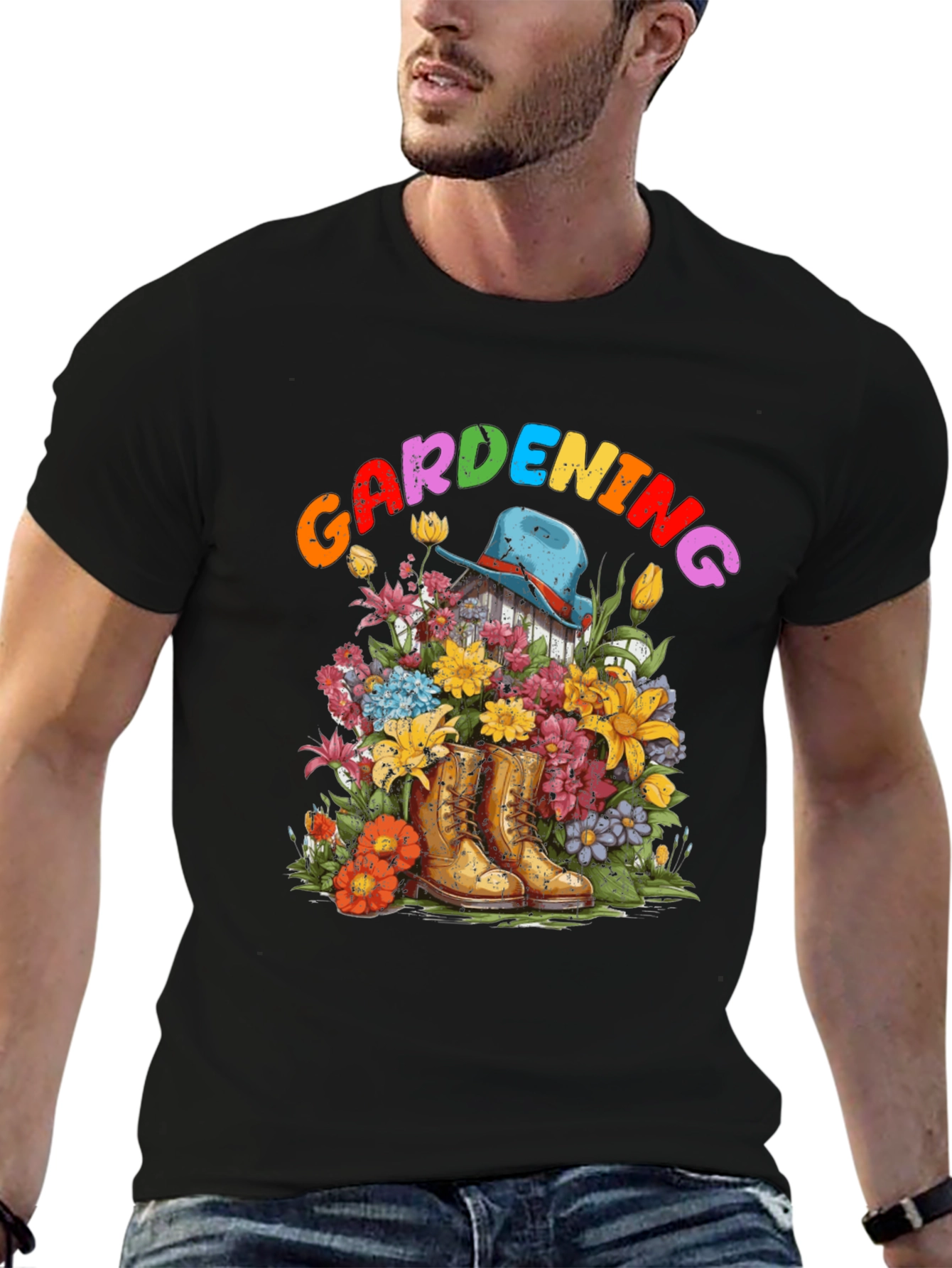 Gardening Boots & Blooms T-Shirt