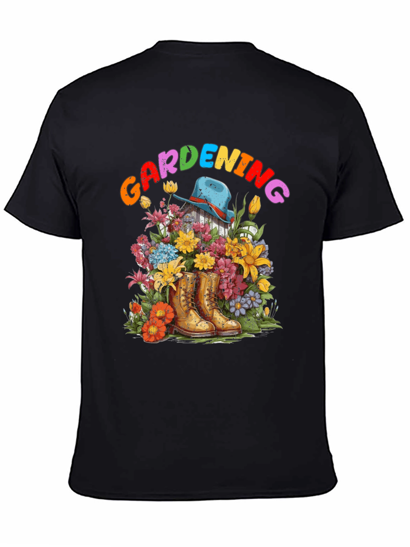 Gardening Boots & Blooms T-Shirt