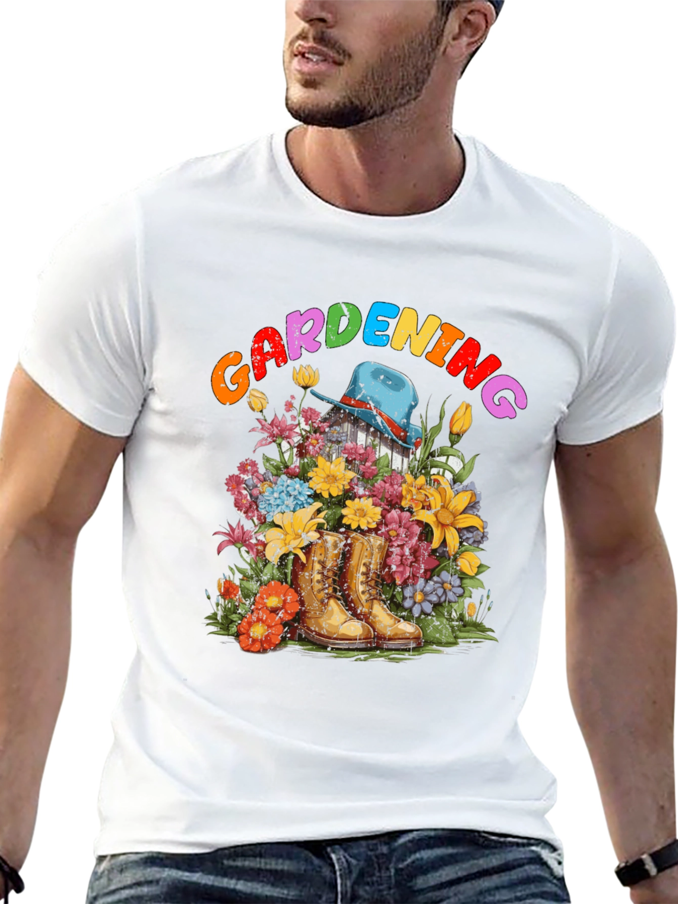 Gardening Boots & Blooms T-Shirt