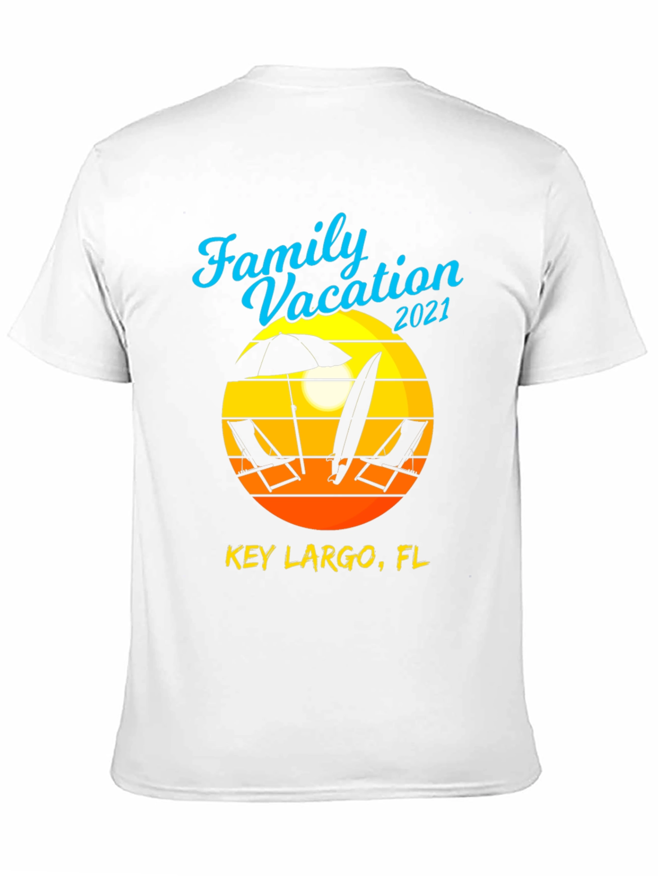 Family Vacation 2021 Key Largo FL T-Shirt