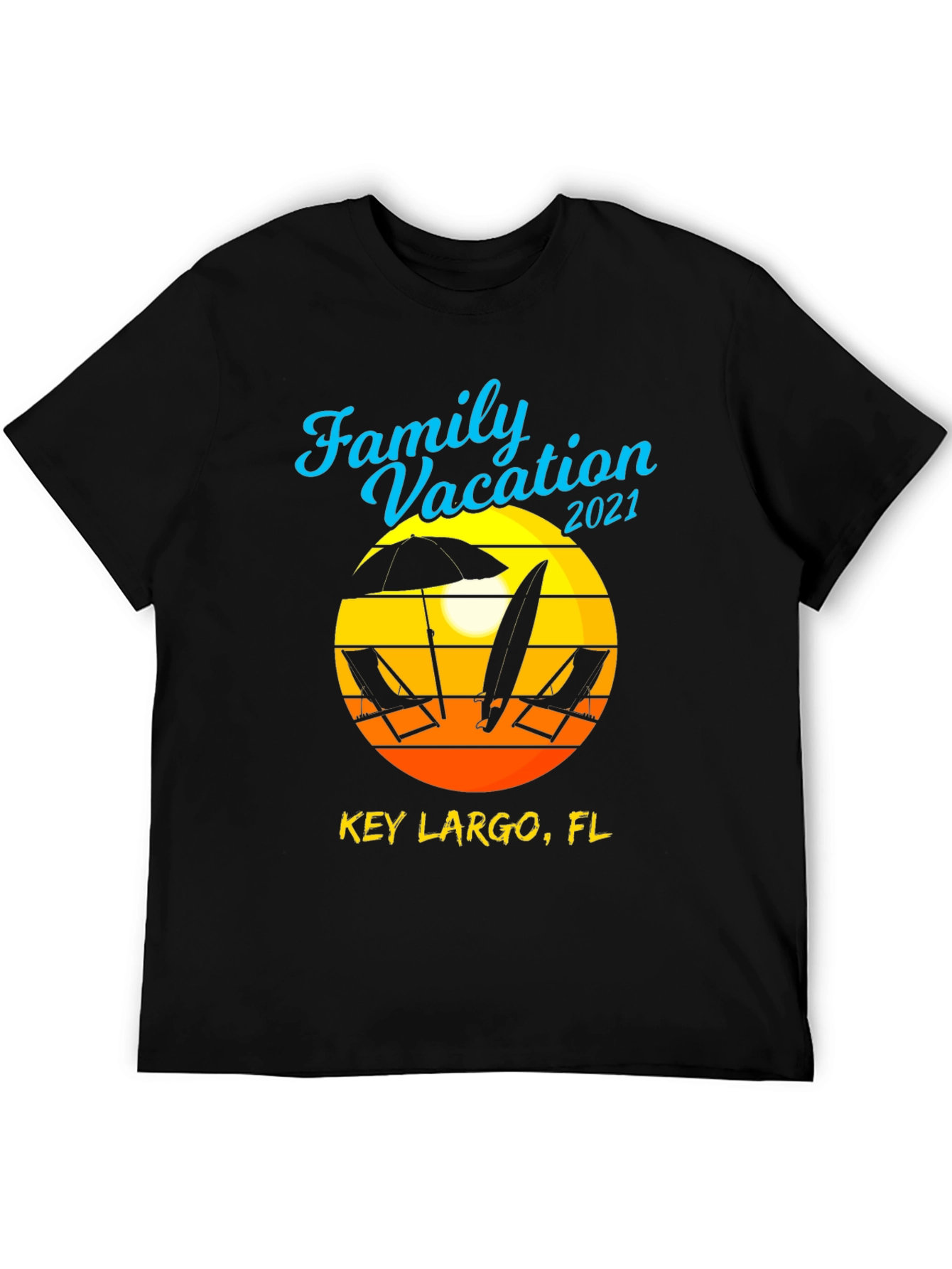 Family Vacation 2021 Key Largo FL T-Shirt