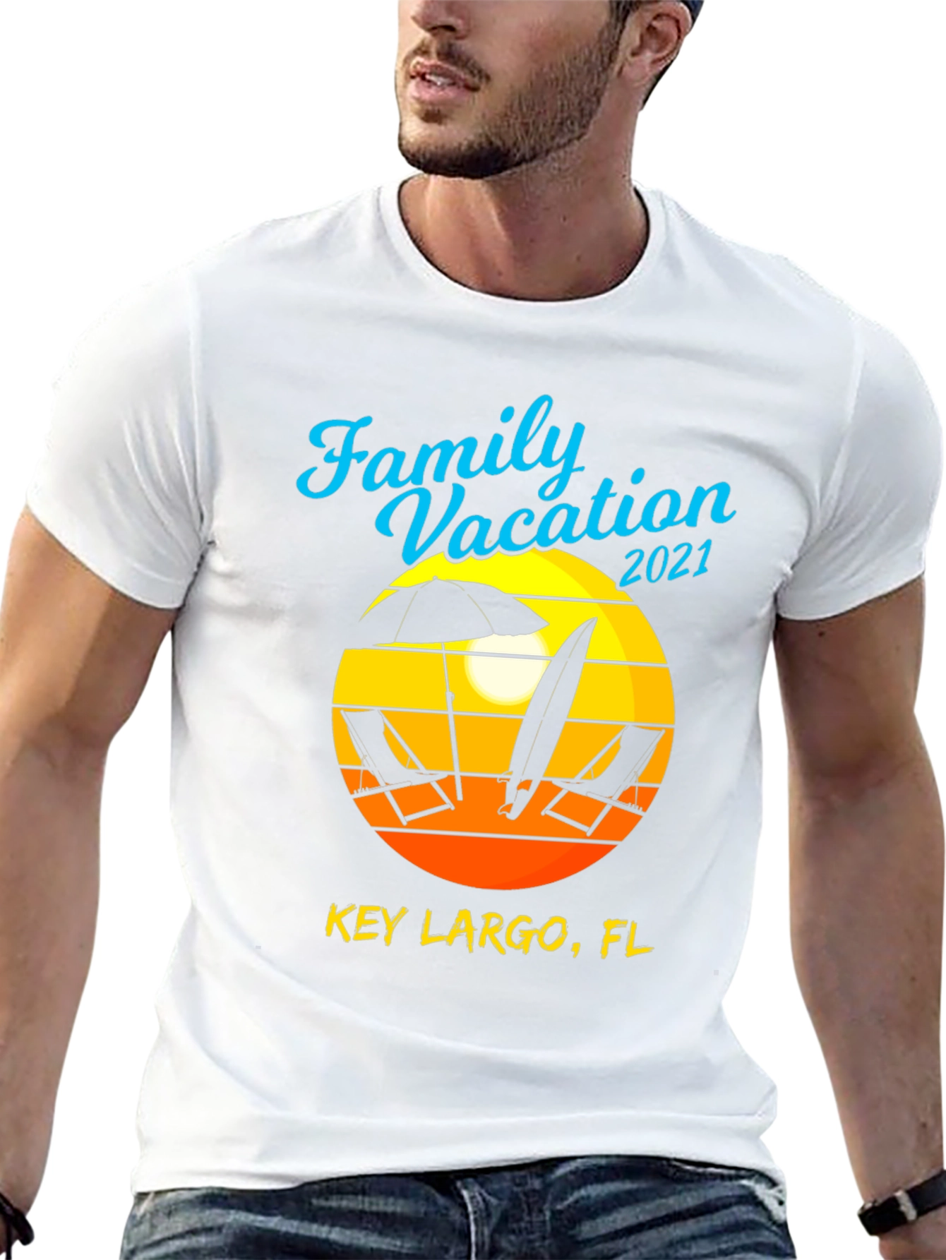 Family Vacation 2021 Key Largo FL T-Shirt