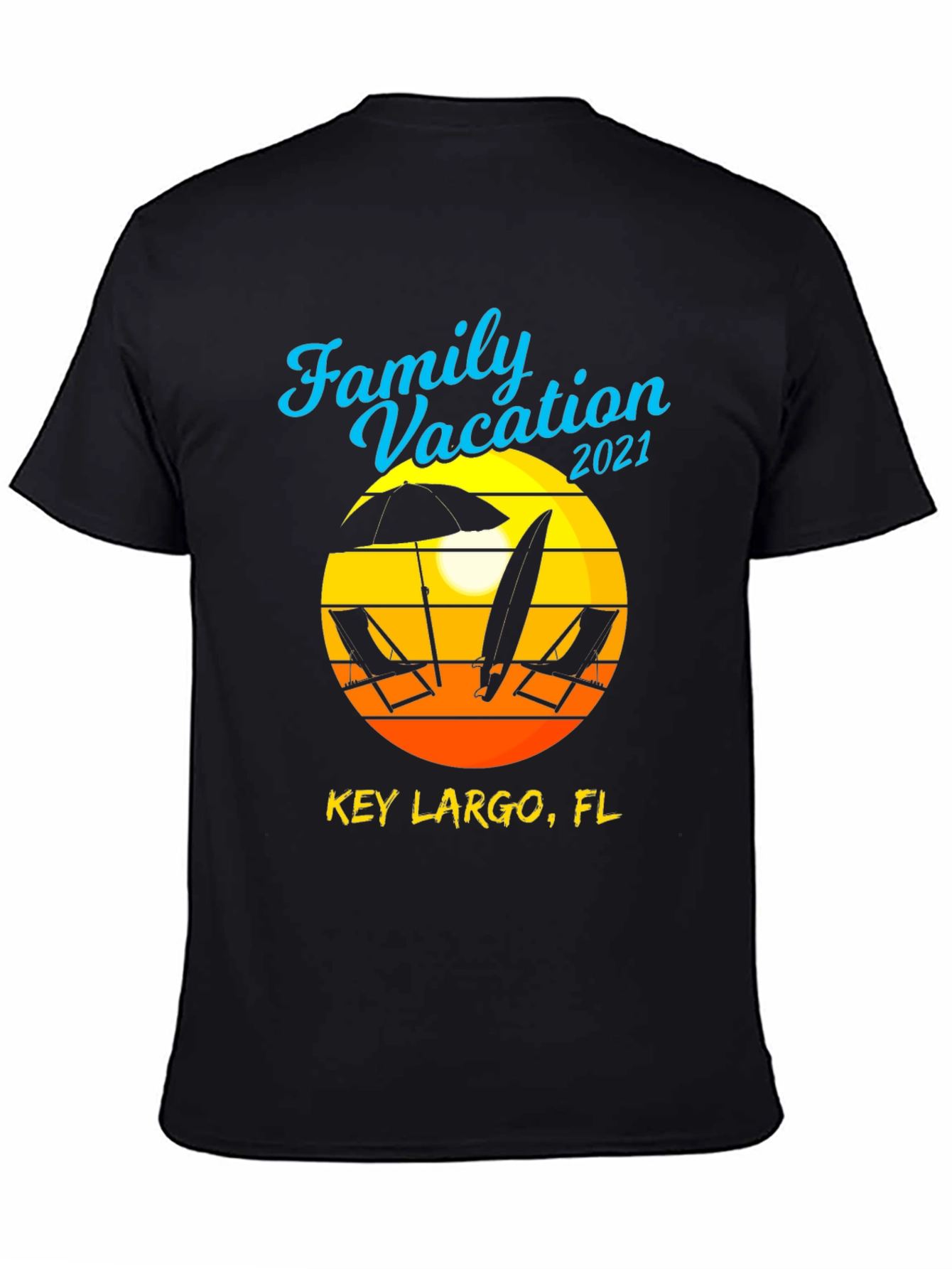 Family Vacation 2021 Key Largo FL T-Shirt