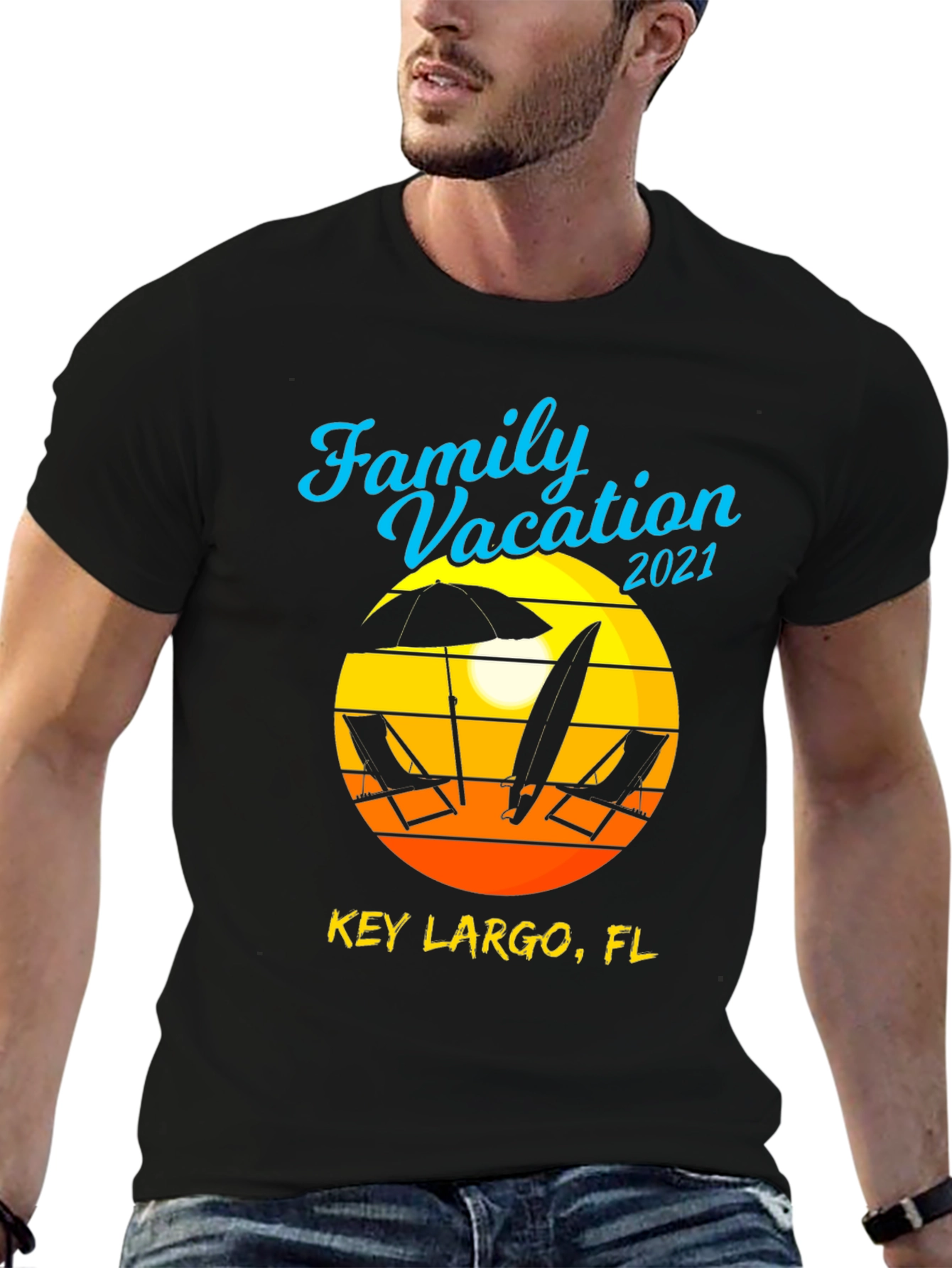 Family Vacation 2021 Key Largo FL T-Shirt
