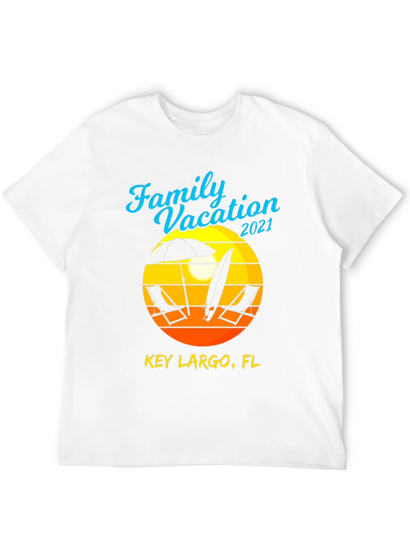 Family Vacation 2021 Key Largo FL T-Shirt