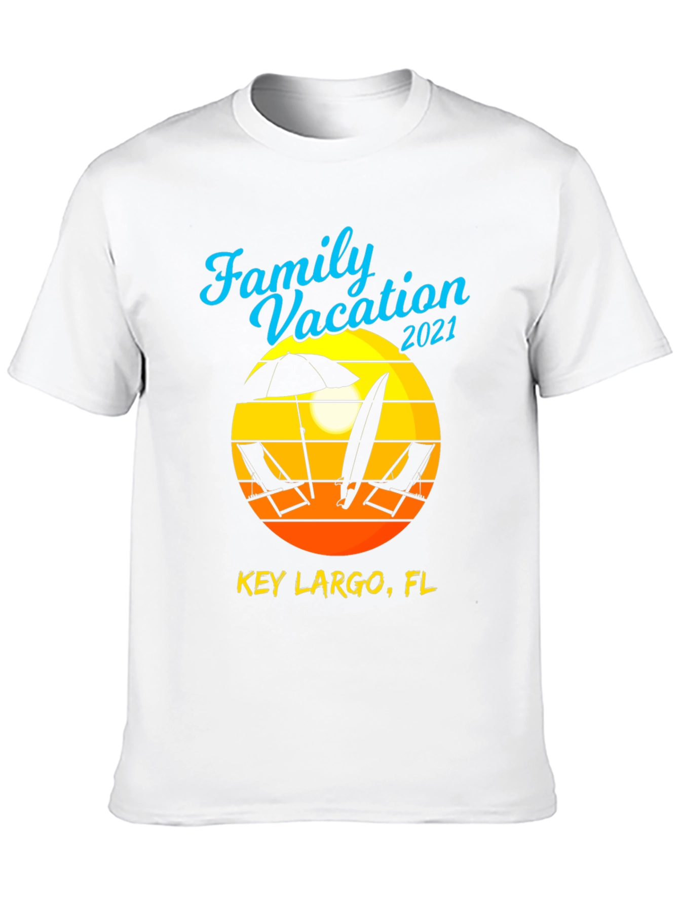 Family Vacation 2021 Key Largo FL T-Shirt