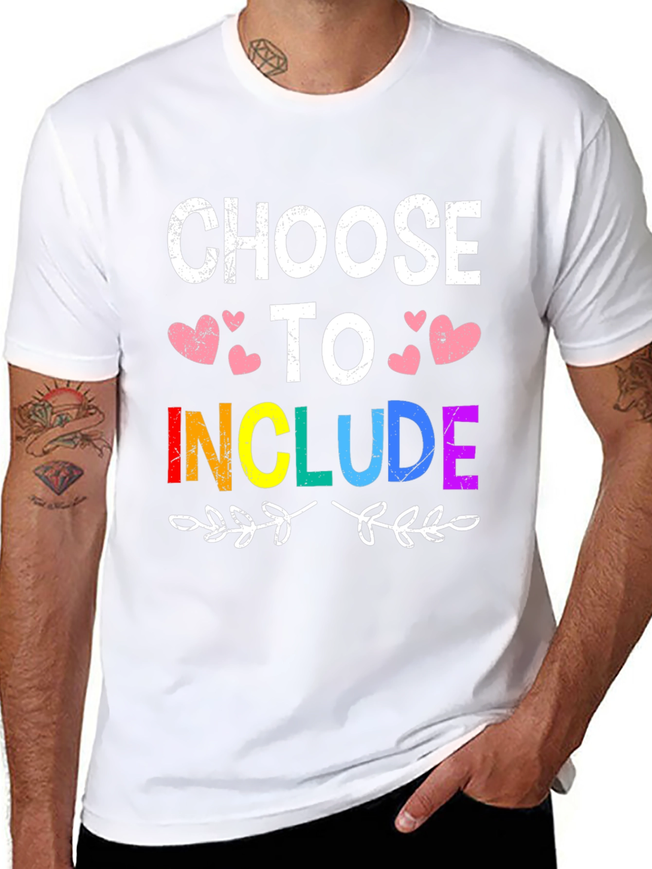 Choose to Include T-Shirt - LGBTQ+ Pride