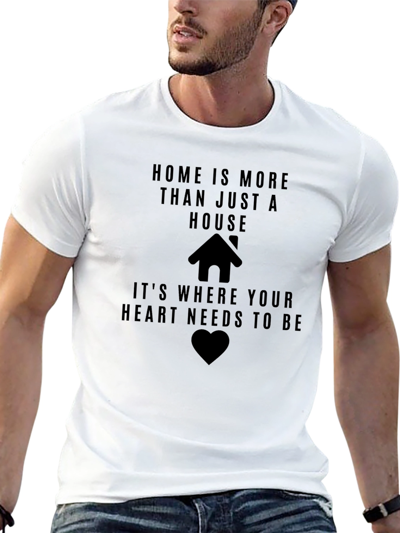 Home is Where the Heart Is Graphic Tee