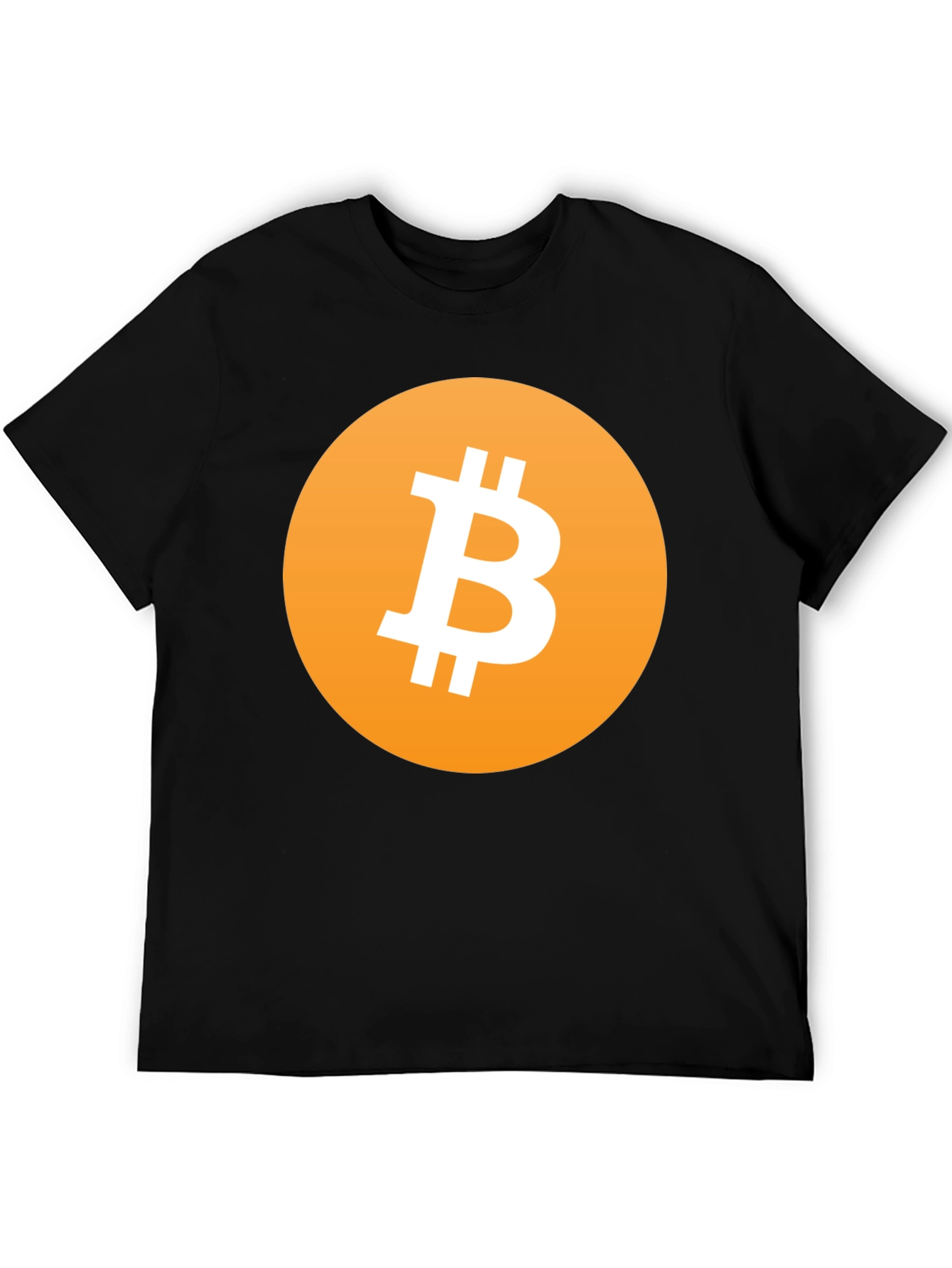 Bitcoin Logo T-Shirt - Black Crypto Tee